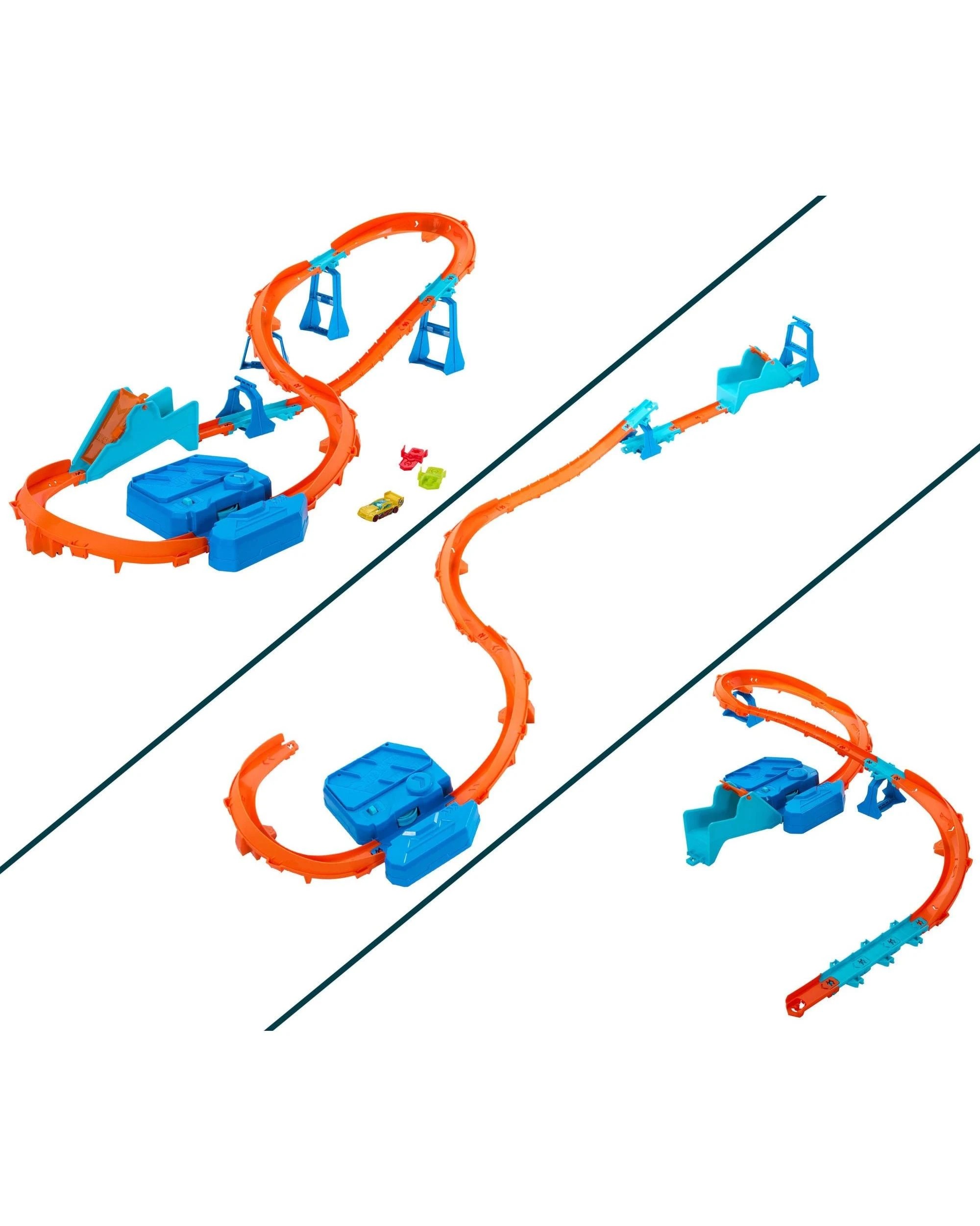 5 Hot Wheels Track Creator Boosted Jump Speedway Track Set, 5 of 9