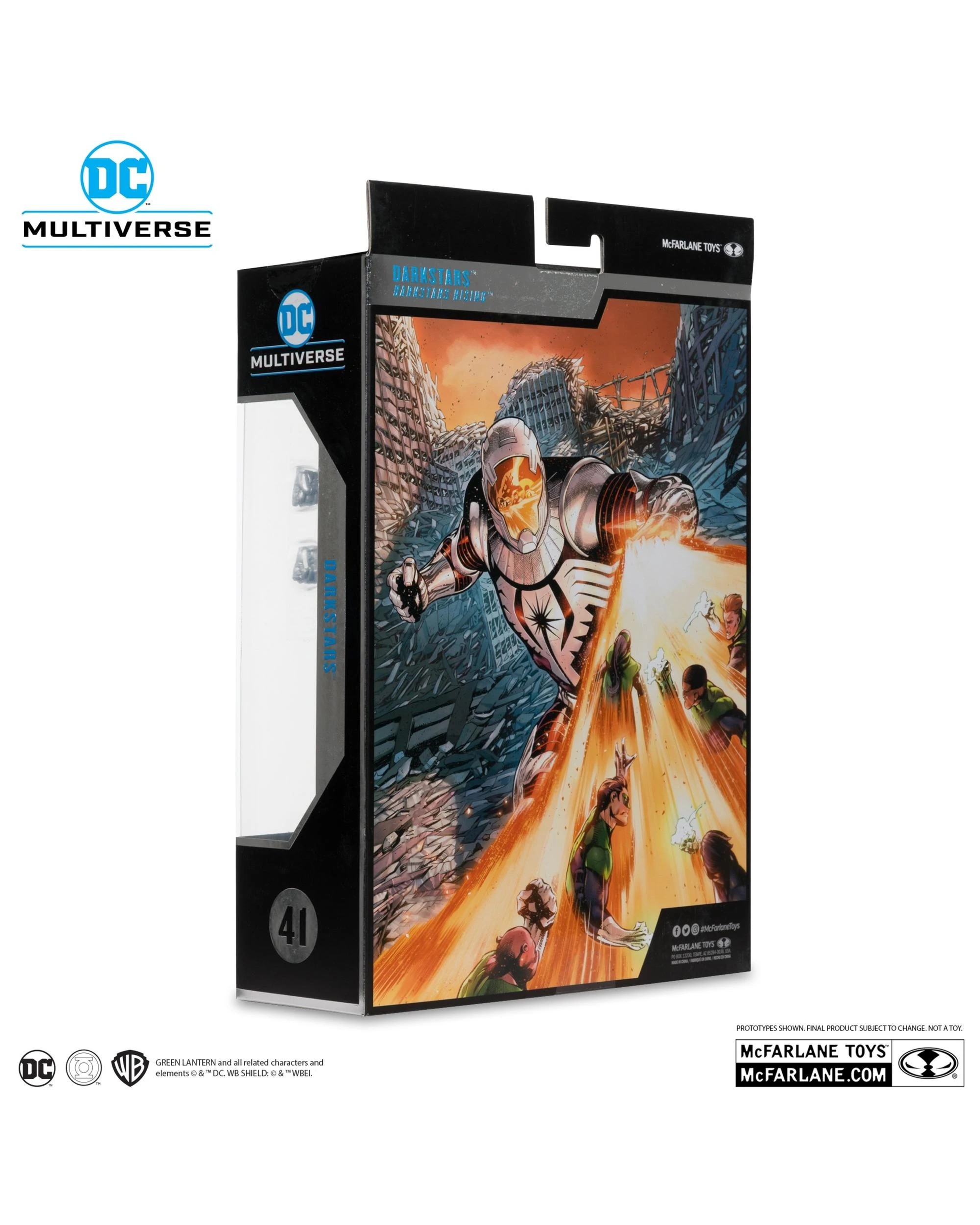 9 DC Multiverse Darkstars Rising Darkstars McFarlane Collector Edition #41 7 inch Action Figure, 9 of 9