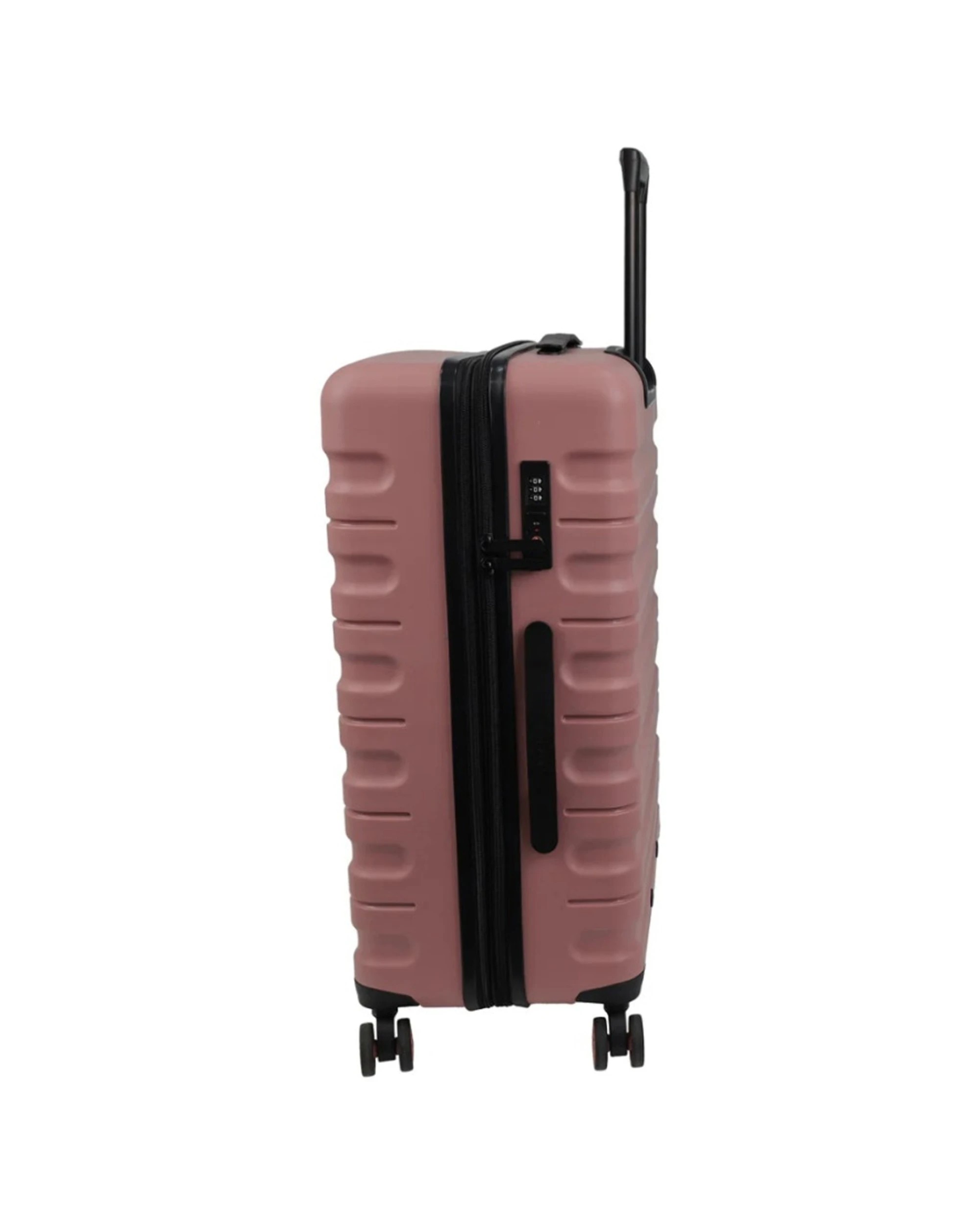 4 Pierre Cardin Hard Shell Suitcase Medium 70cm Expandable With TSA Lock - Pink, 4 of 4