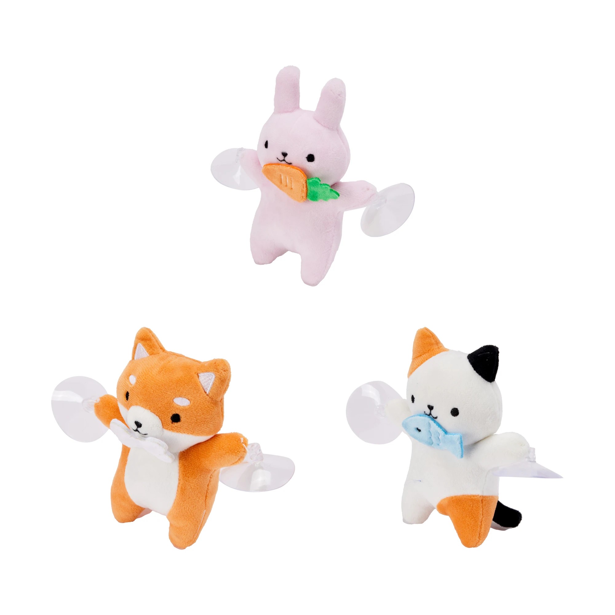 1 Clingy Cuties Plush with Suction Cup - Assorted, 1 of 8
