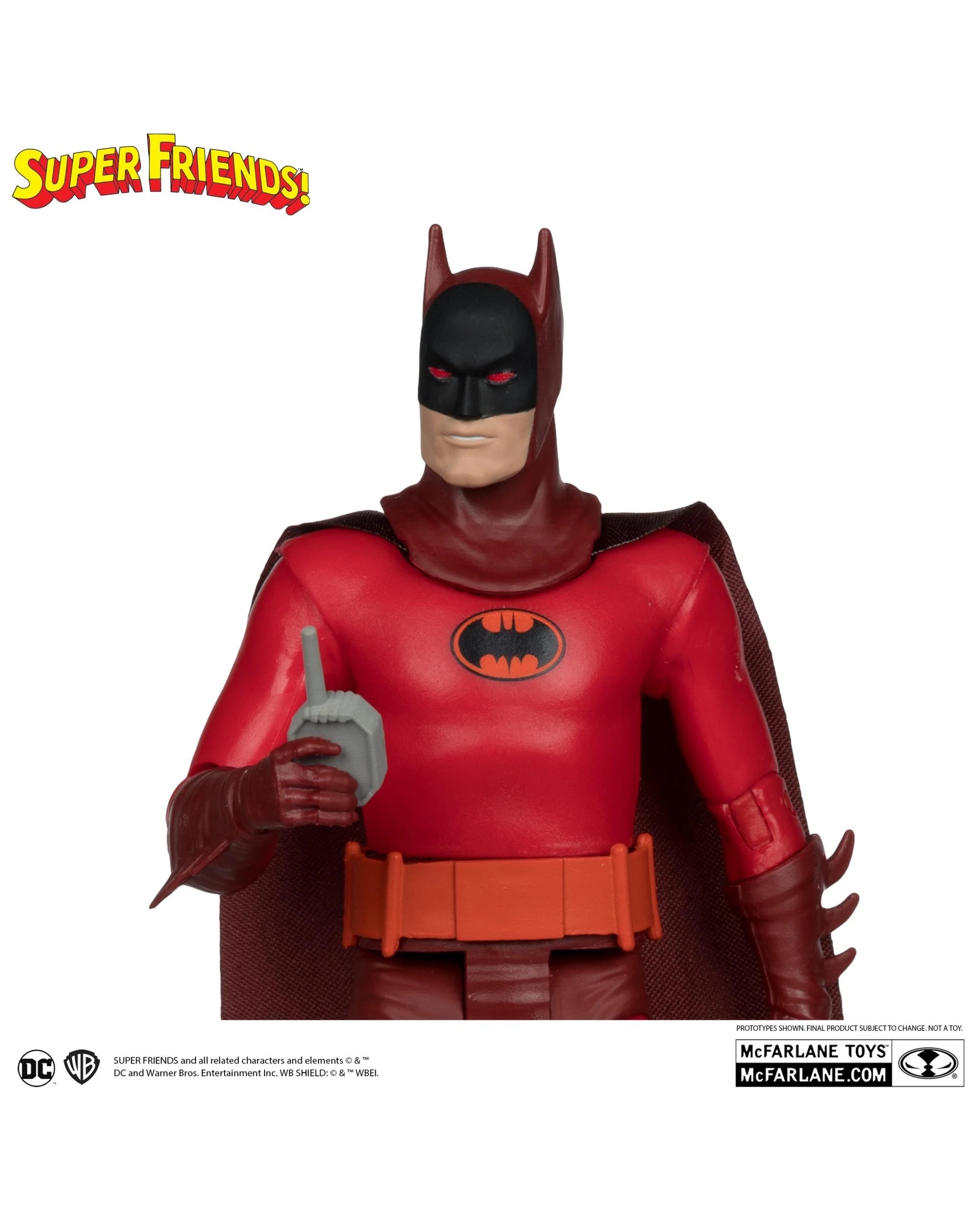 4 DC Comics Retro Super Friends Batman Universe of Evil Platinum Edition 6 inch Action Figure, 4 of 8