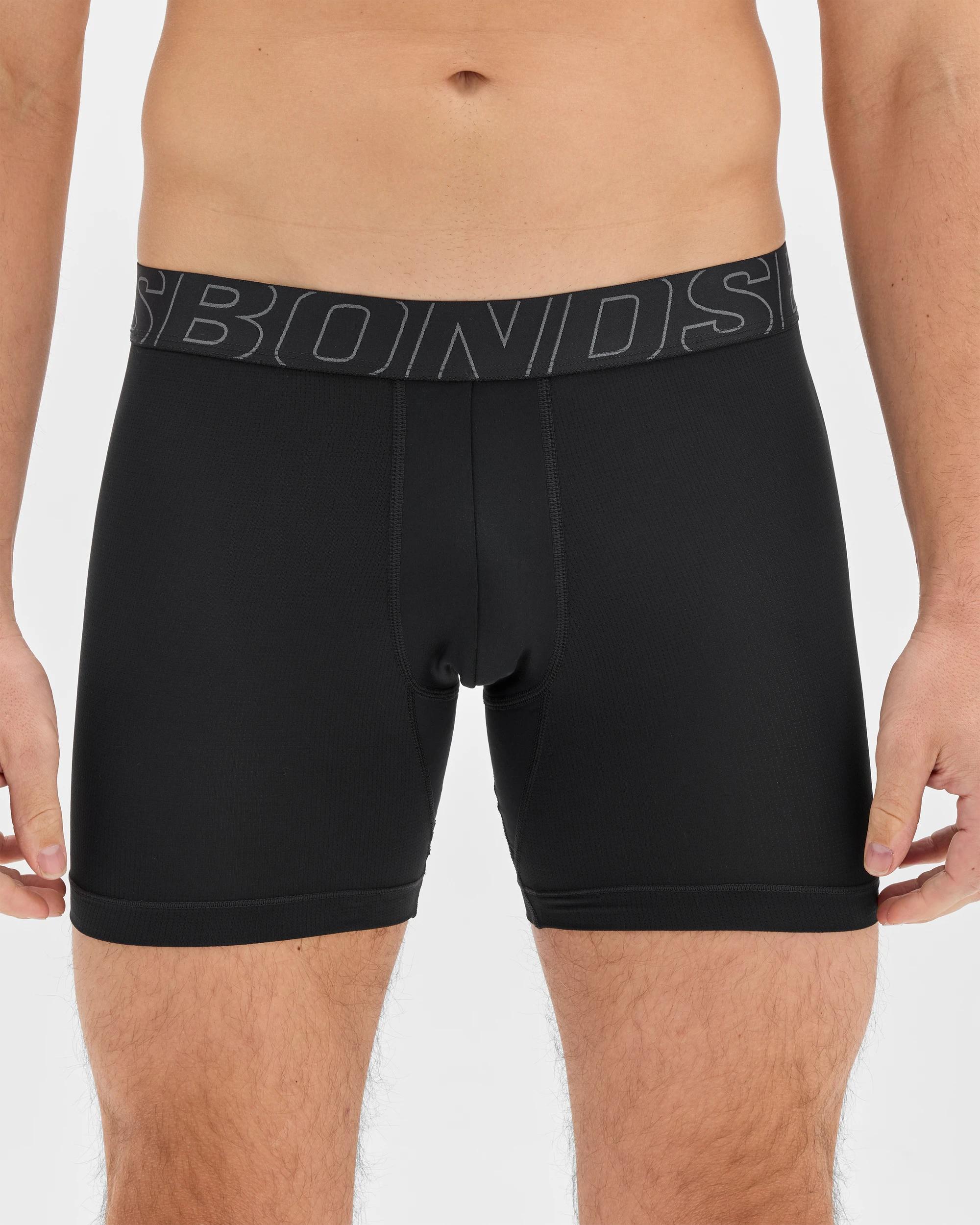 2 Bonds Sweat Off Trunks BLACK, 2 of 3