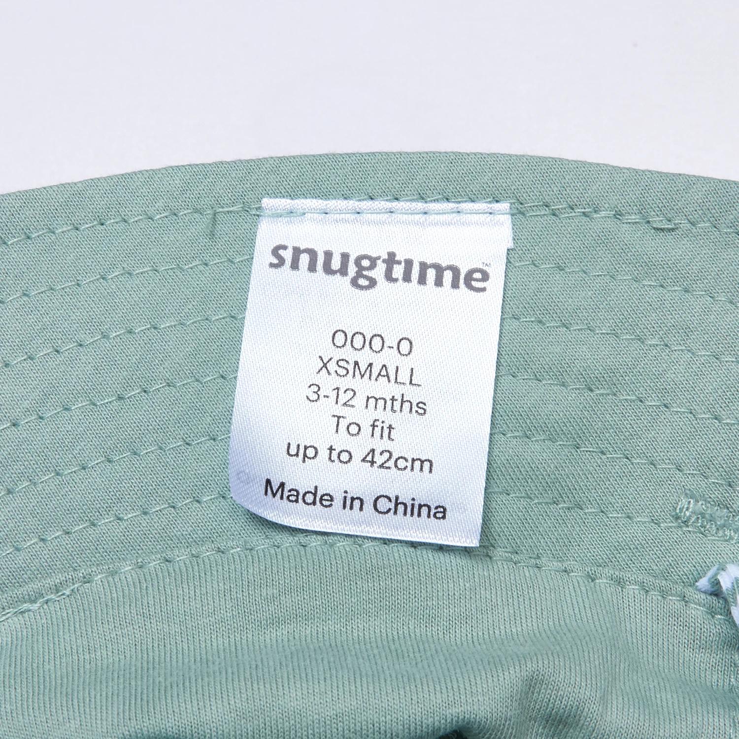4 Snugtime Stipe Jersey Bucket Hat, Greenstripe Small GREEN, 4 of 6