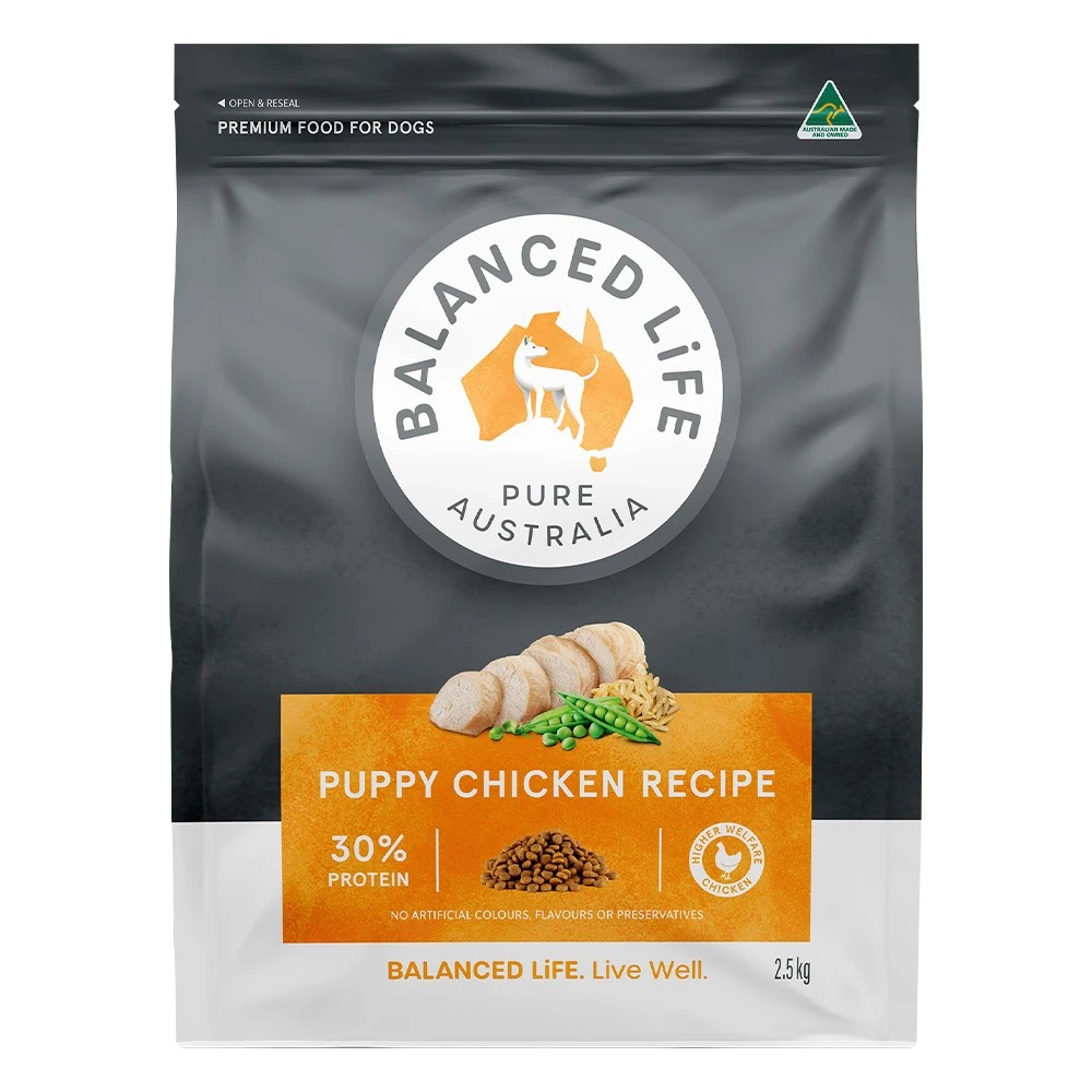 1 Balanced Life Puppy Chicken Recipe Premium Dog Food  2.5 Kg, 1 of 1