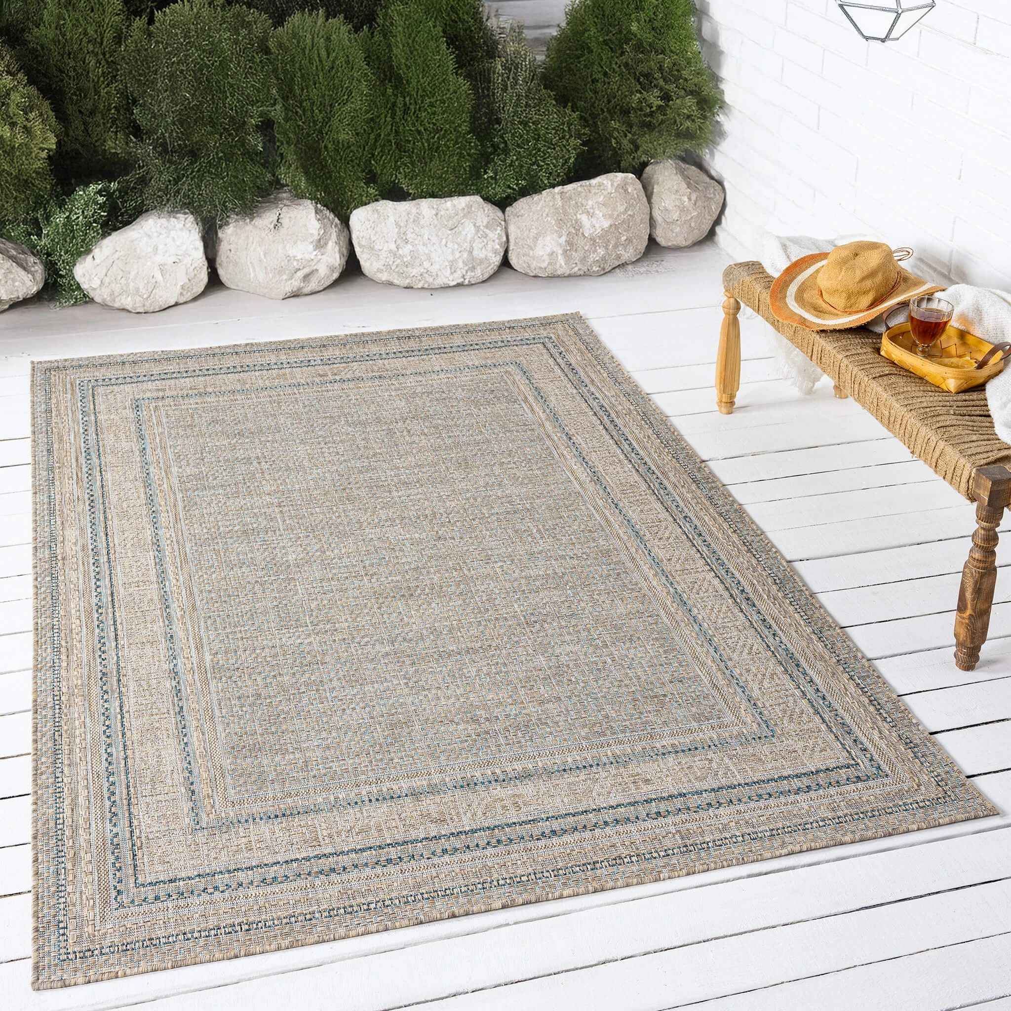 2 La Grace Home Cascade Premium Rug - 200x290cm - Olive, 2 of 10