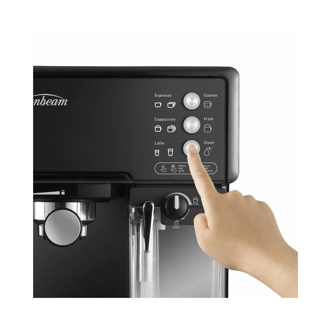 4 Sunbeam Cafe Barista Auto Coffee Machine  - Black, 4 of 5