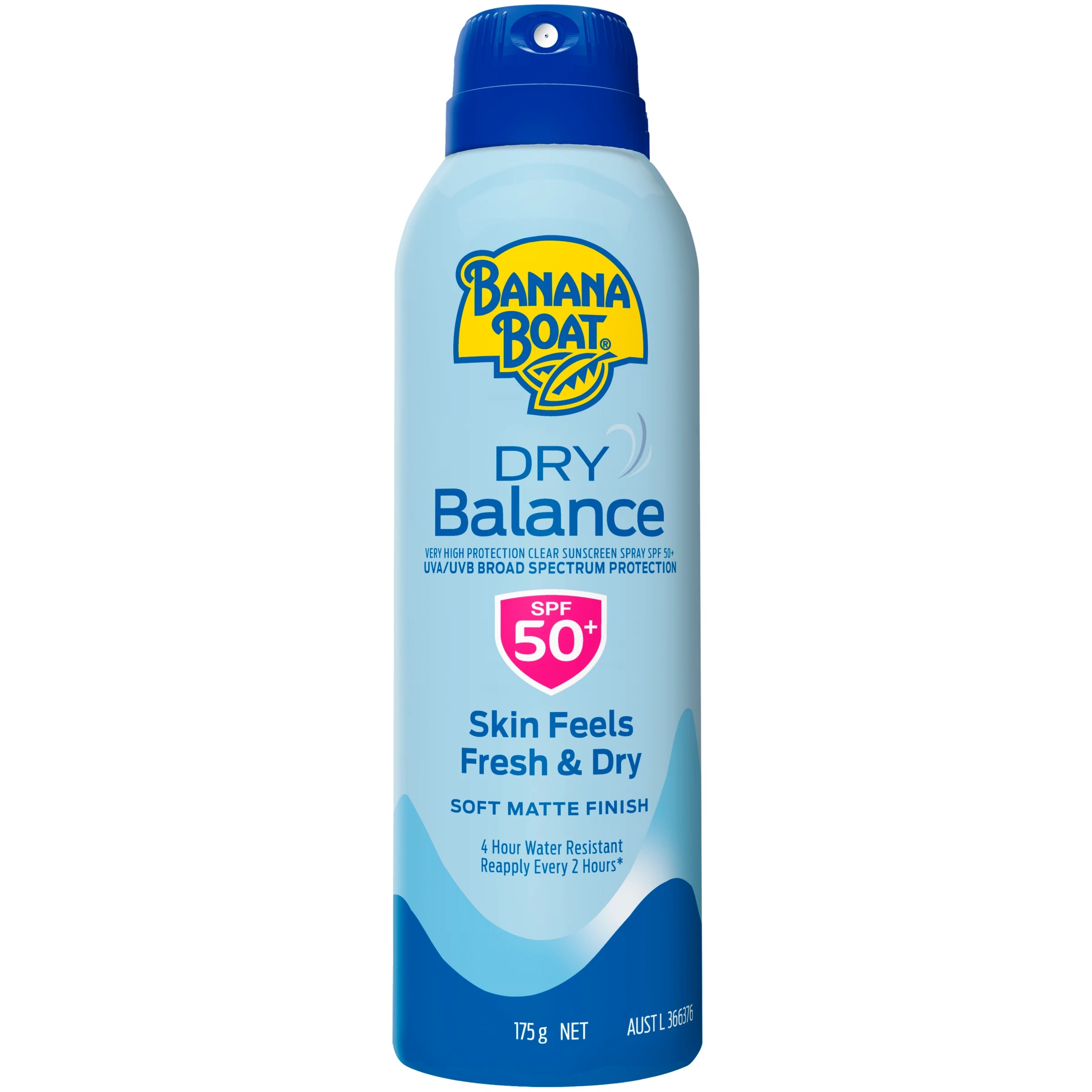 1 Banana Boat SPF 50+ Dry Balance Sunscreen Spray 175g, 1 of 6