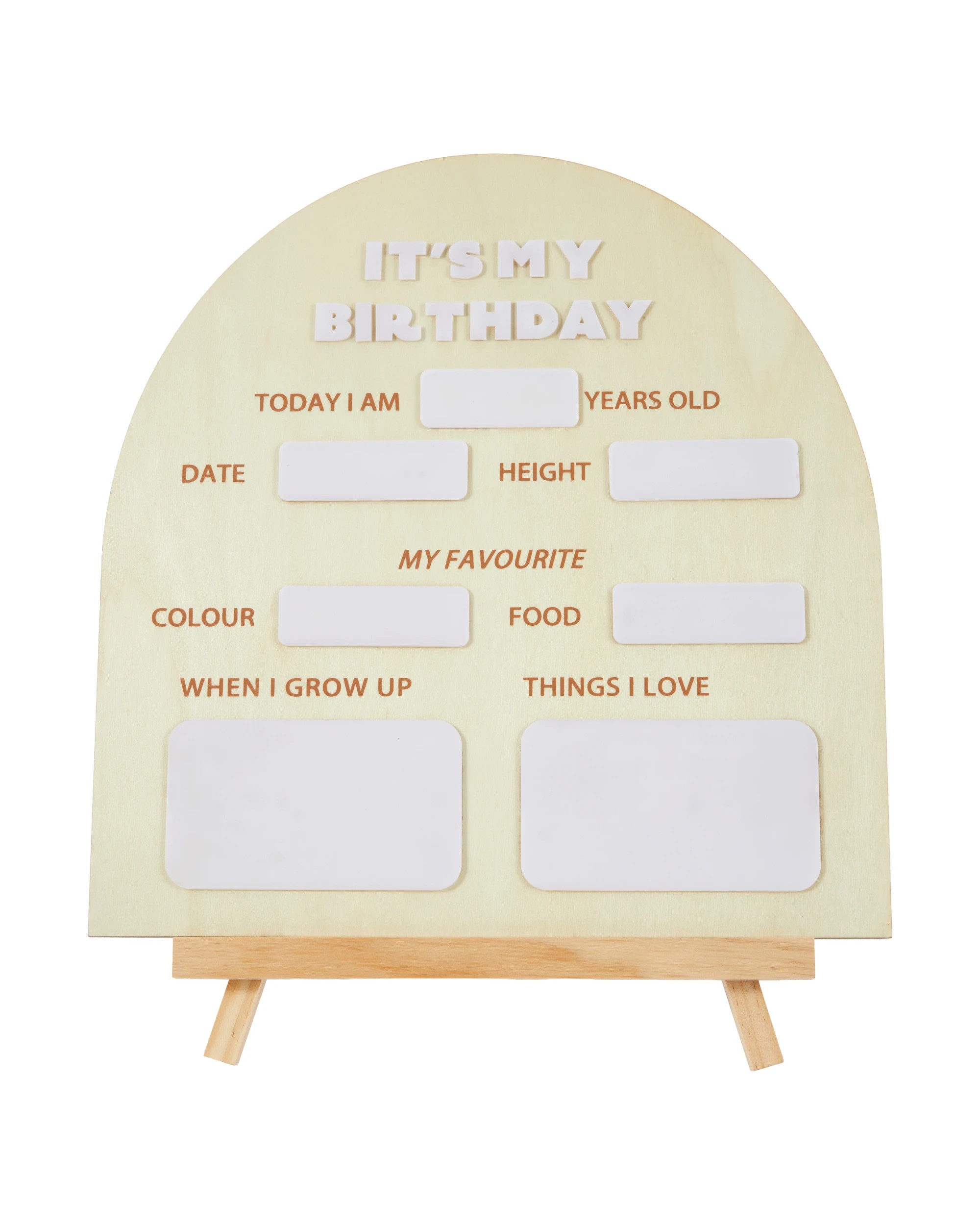 2 It's My Birthday Tabletop Party Sign, 2 of 7