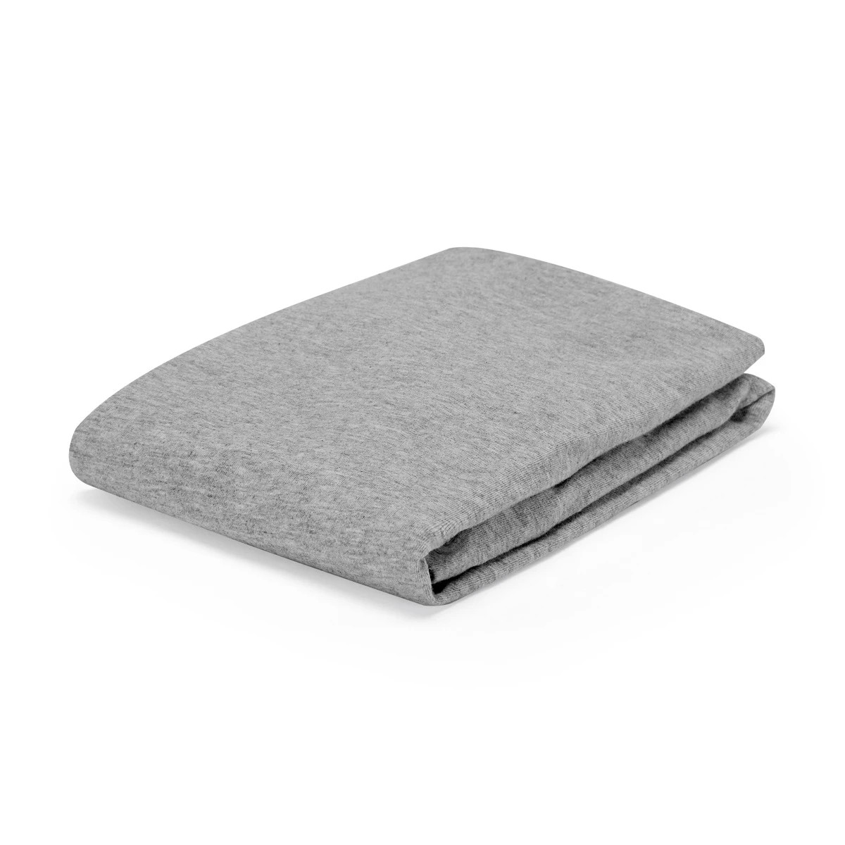 3 2 Pack Jersey Fitted Cotton Co-Sleeper Bassinet Sheets - Grey, 3 of 6
