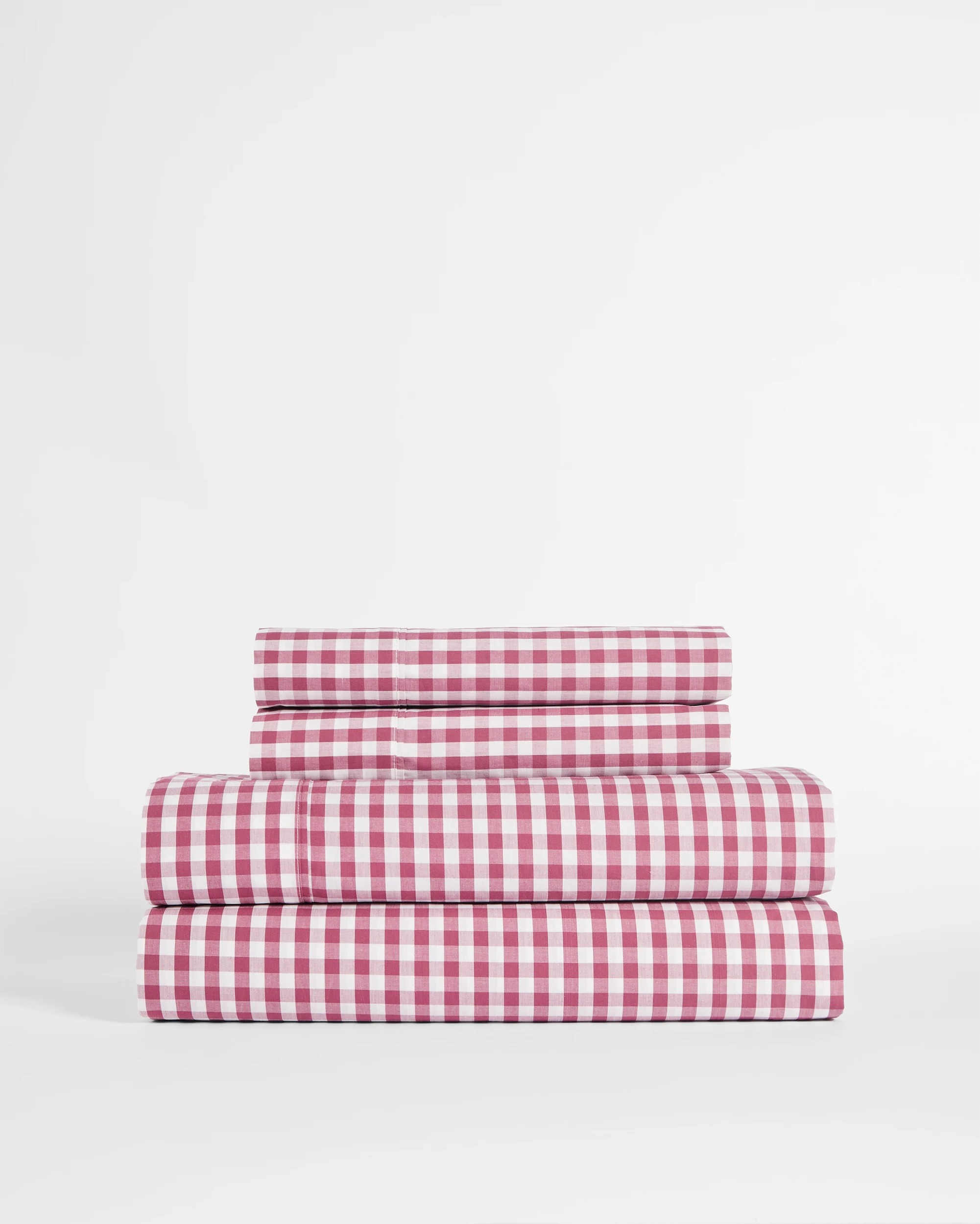 5 Target Gingham Australian Cotton Mix & Match Flat Sheet - Queen Bed - Pink, 5 of 5