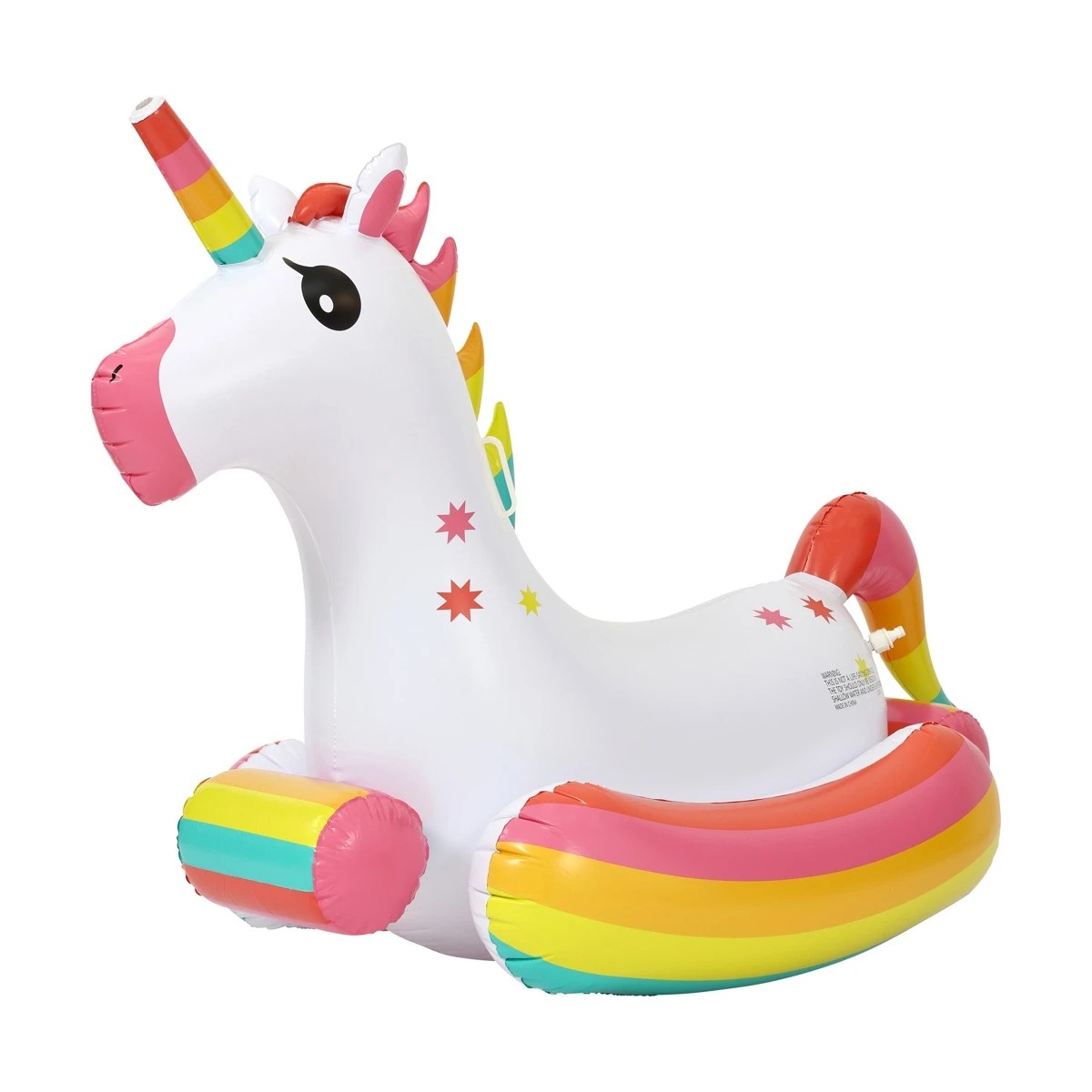 1 Inflatable Unicorn Ride on Sprinkler, 1 of 9