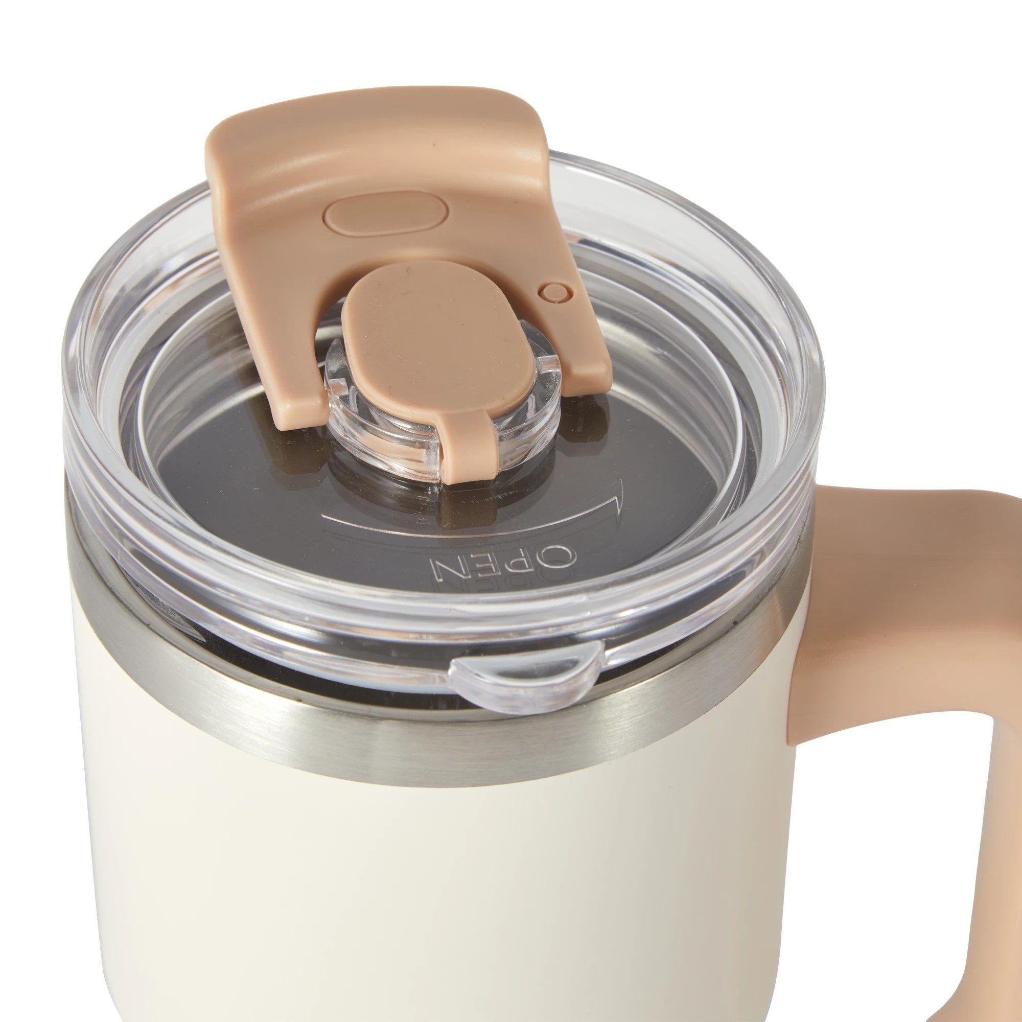 5 600ml Cream Tumbler with Handle, 5 of 8