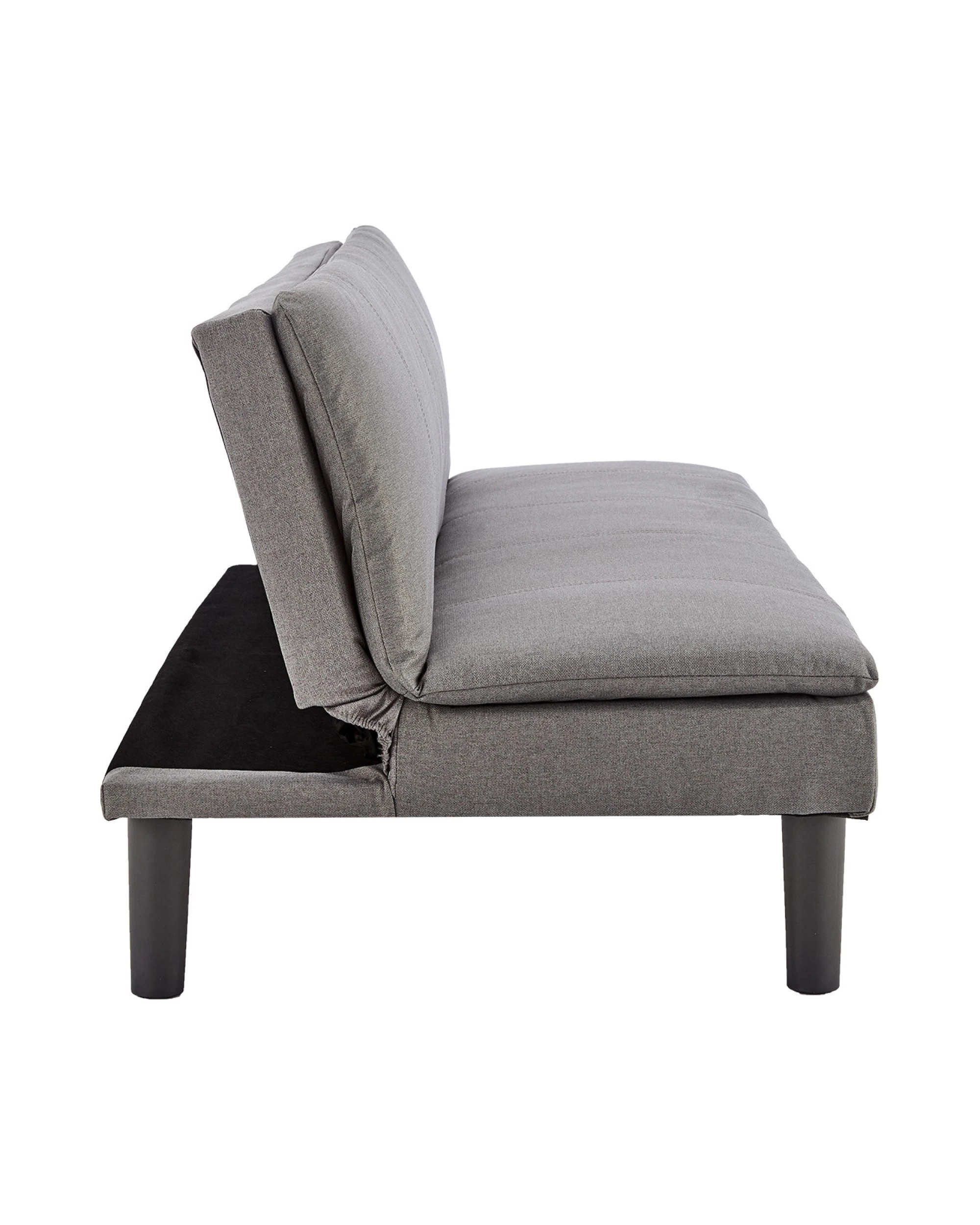 7 Sarantino 3 Seater Modular Faux Linen Fabric Sofa Bed Couch -dark Grey, 7 of 9