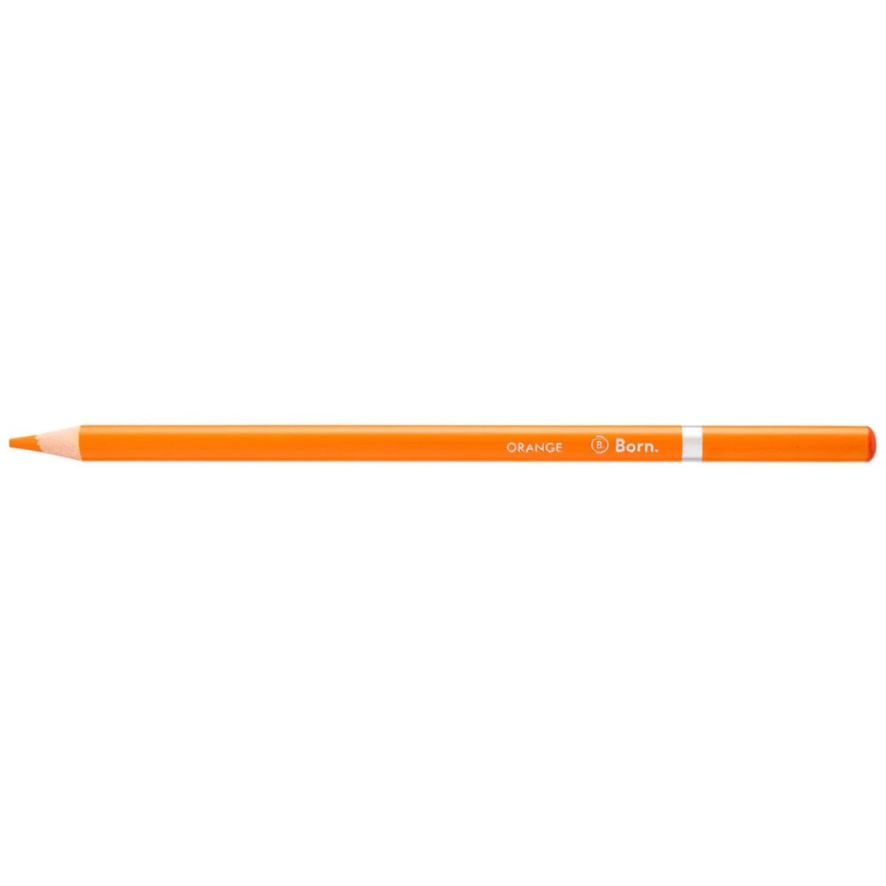 1 Born Premium Colour Pencil Orange, 1 of 3
