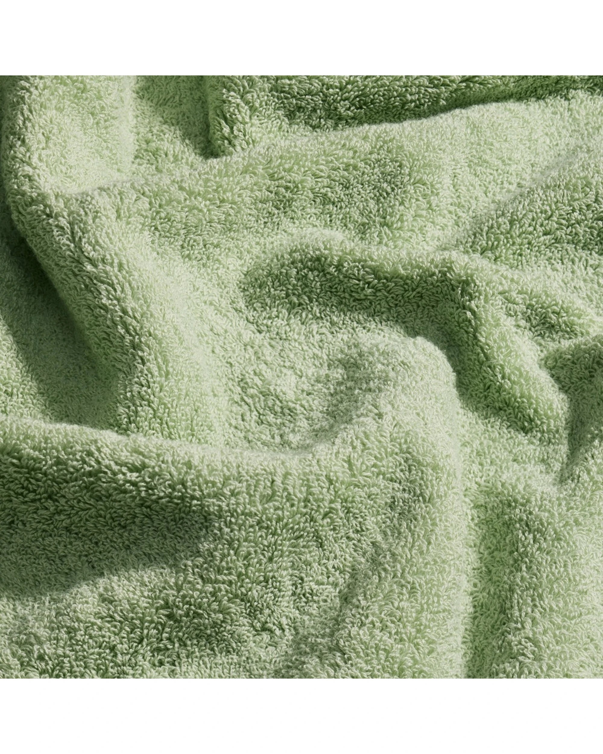 1 Bedding co 5pc Egyptian Cotton 700GSM Luxury Towel Set Plush Earthy - Green, 1 of 4