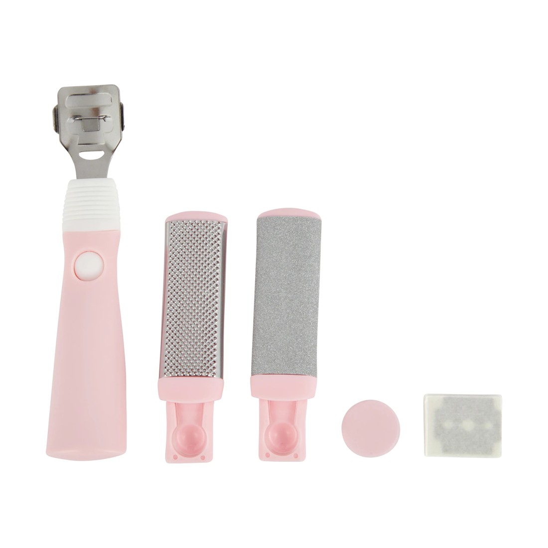 2 OXX Cosmetics Pedicure Foot File Set - Pink and White, 2 of 7