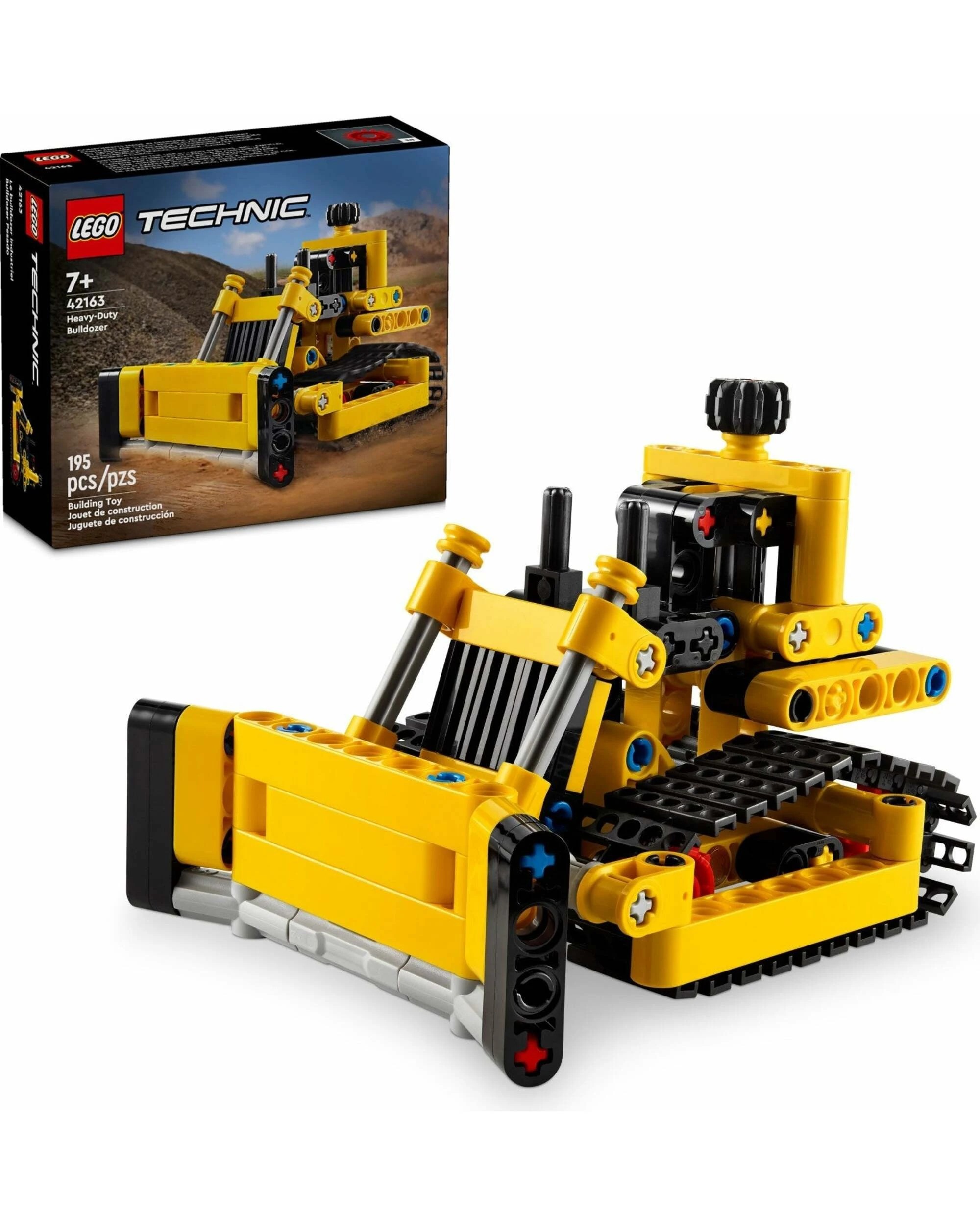 1 LEGO Technic Series 42163 Heavy-Duty Bulldozer, 1 of 5