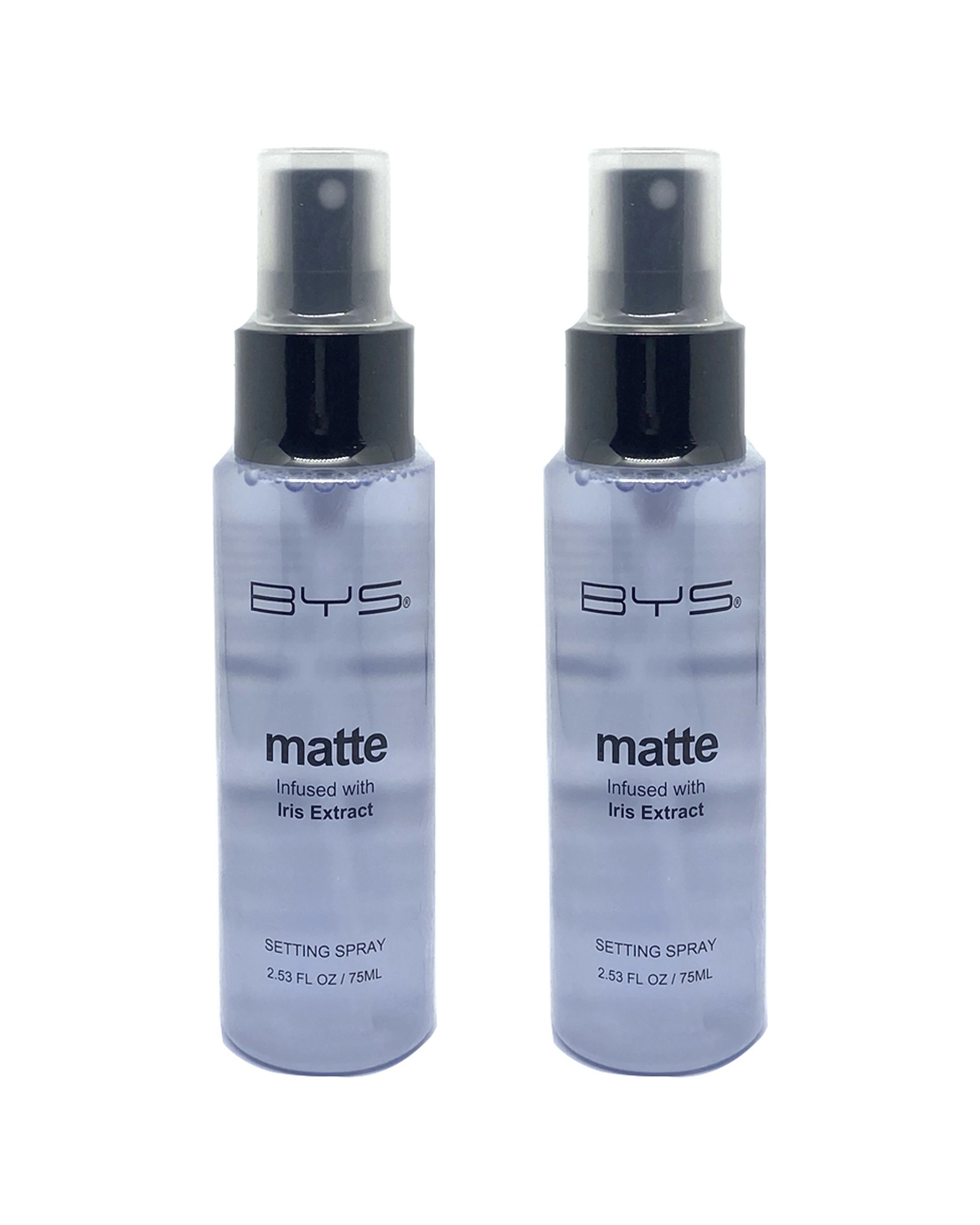 1 BYS 2PK Matte Skin Makeup Setting Spray 75ml With Iris Extract - Clear, 1 of 1
