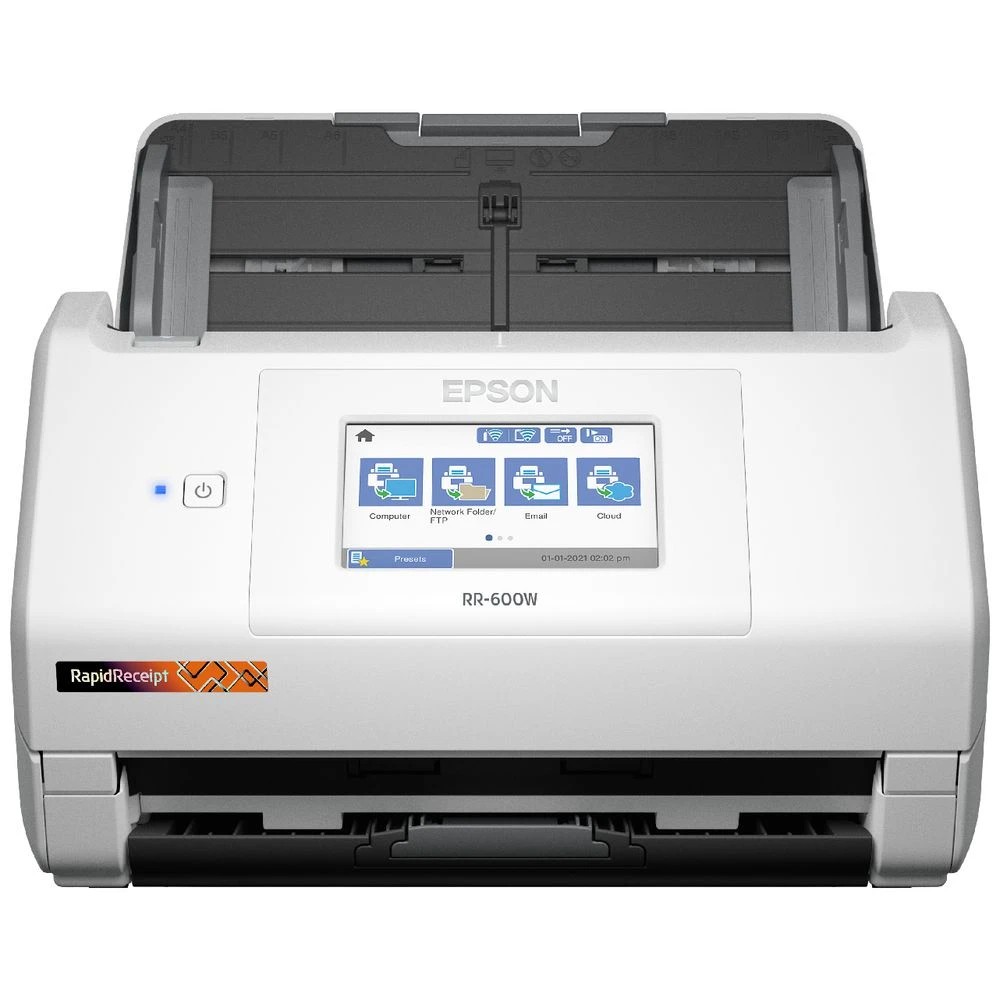 3 Epson RapidReceipt RR-600W Desktop Scanner, 3 of 6