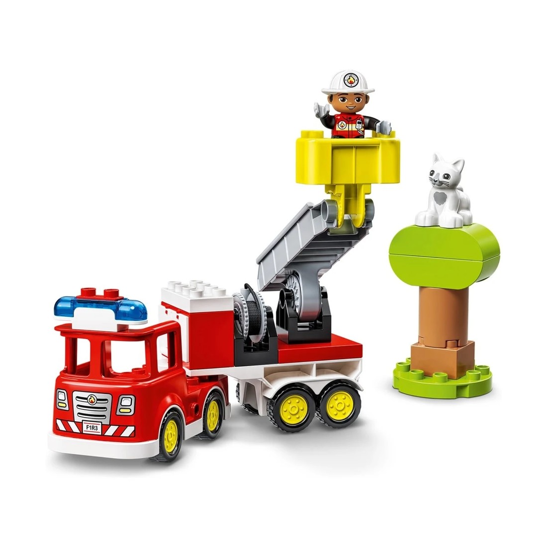 4 LEGO DUPLO Town Fire Truck 10969, 4 of 11