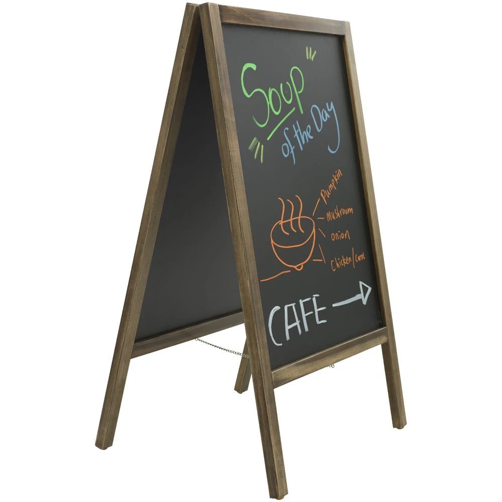 2 Sandleford A-Frame Blackboard 500 x 800mm, 2 of 2