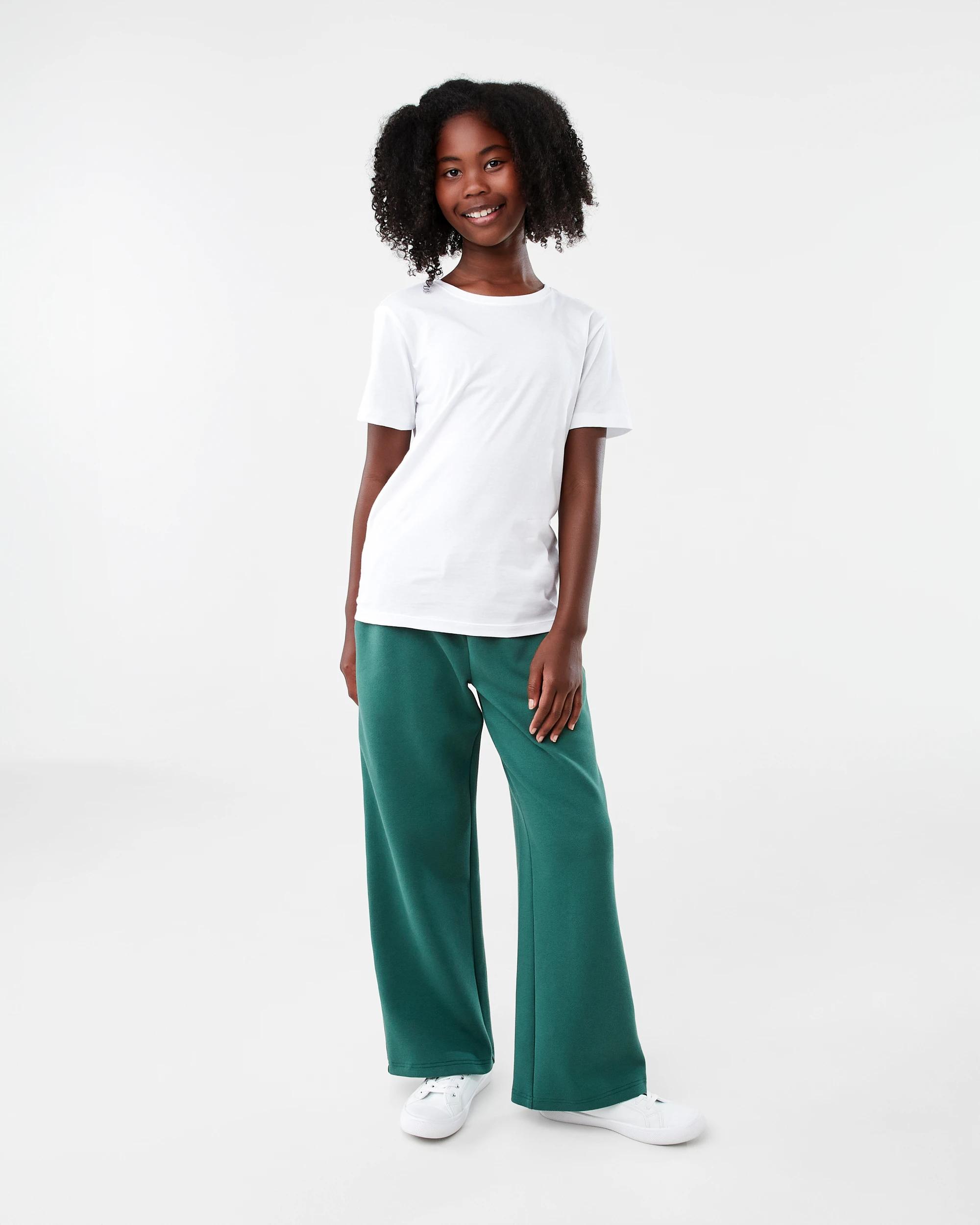 6 Pique Scuba Trackpants Prt Green, 6 of 7