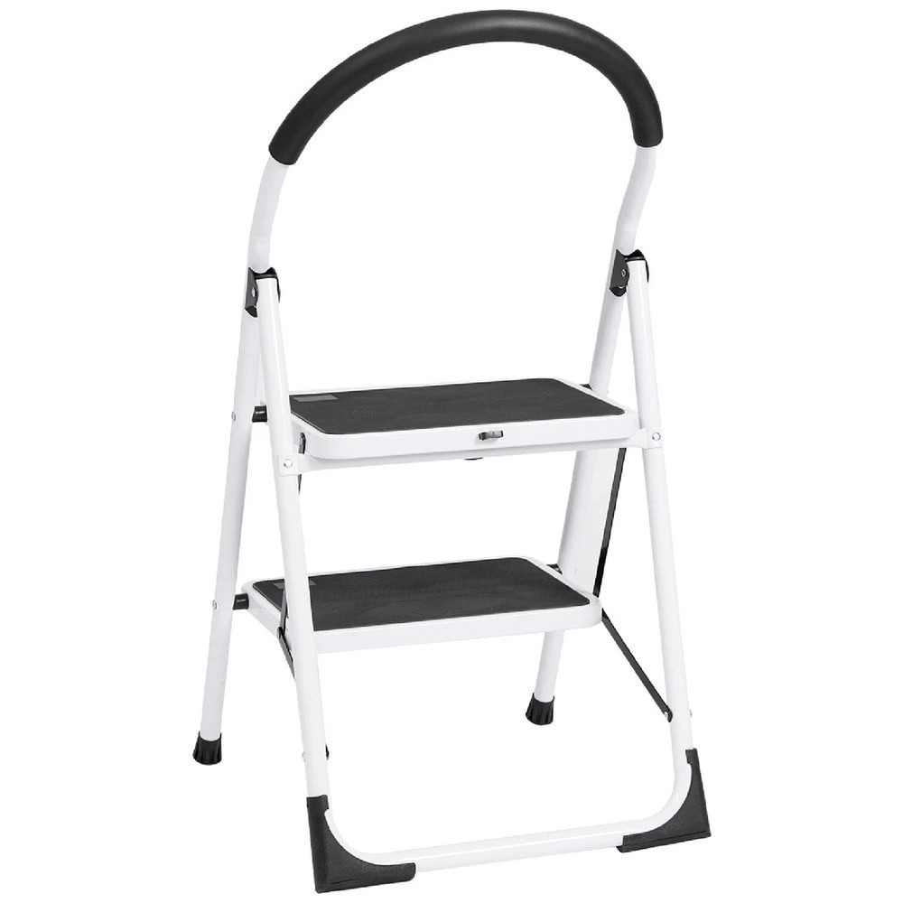 3 J.Burrows 120kg 2 Step Ladder White, 3 of 6