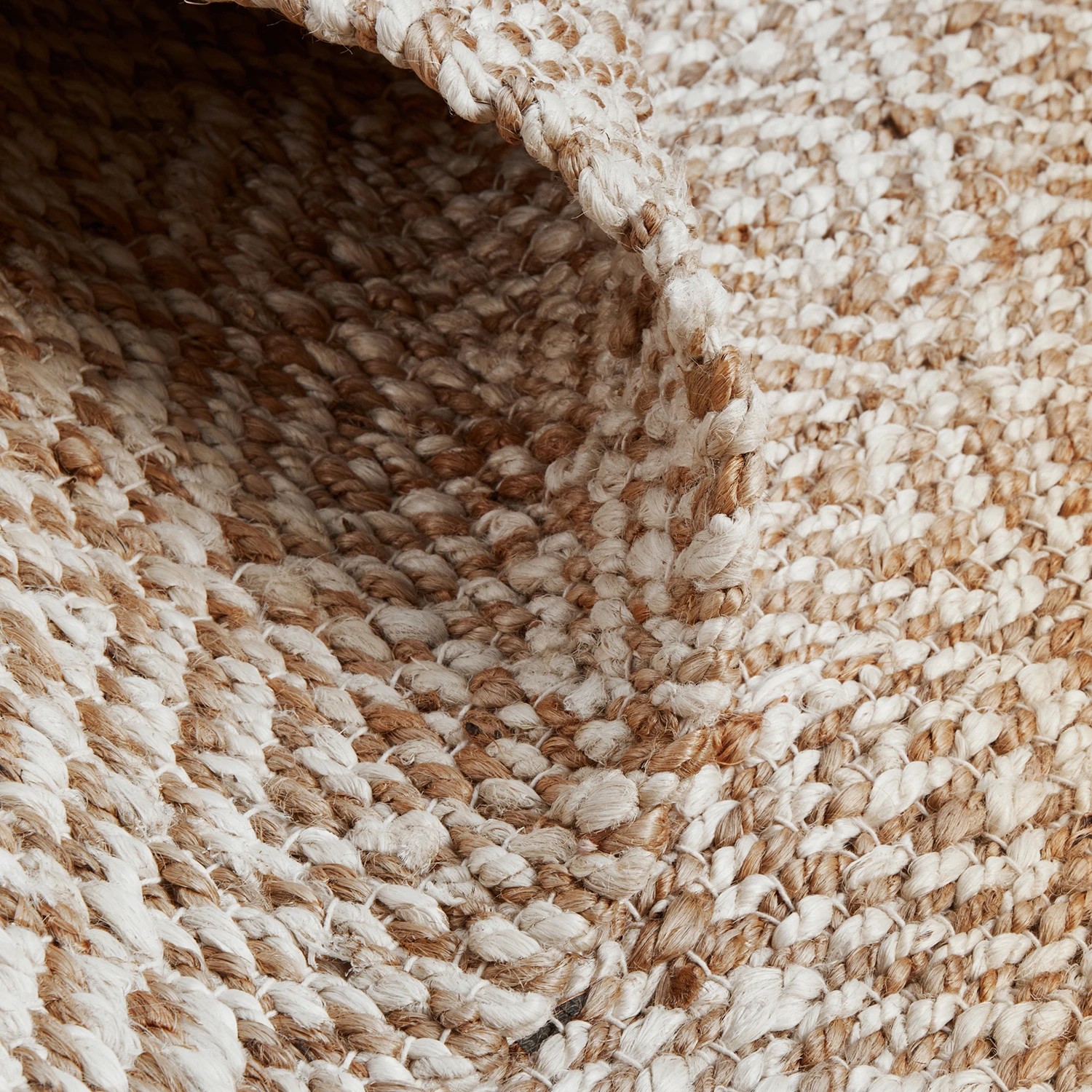 9 Common Ground Rugs Noosa 444 220x150cm - Medium Hand Braided Jute Floor Rug - Natural, 9 of 9