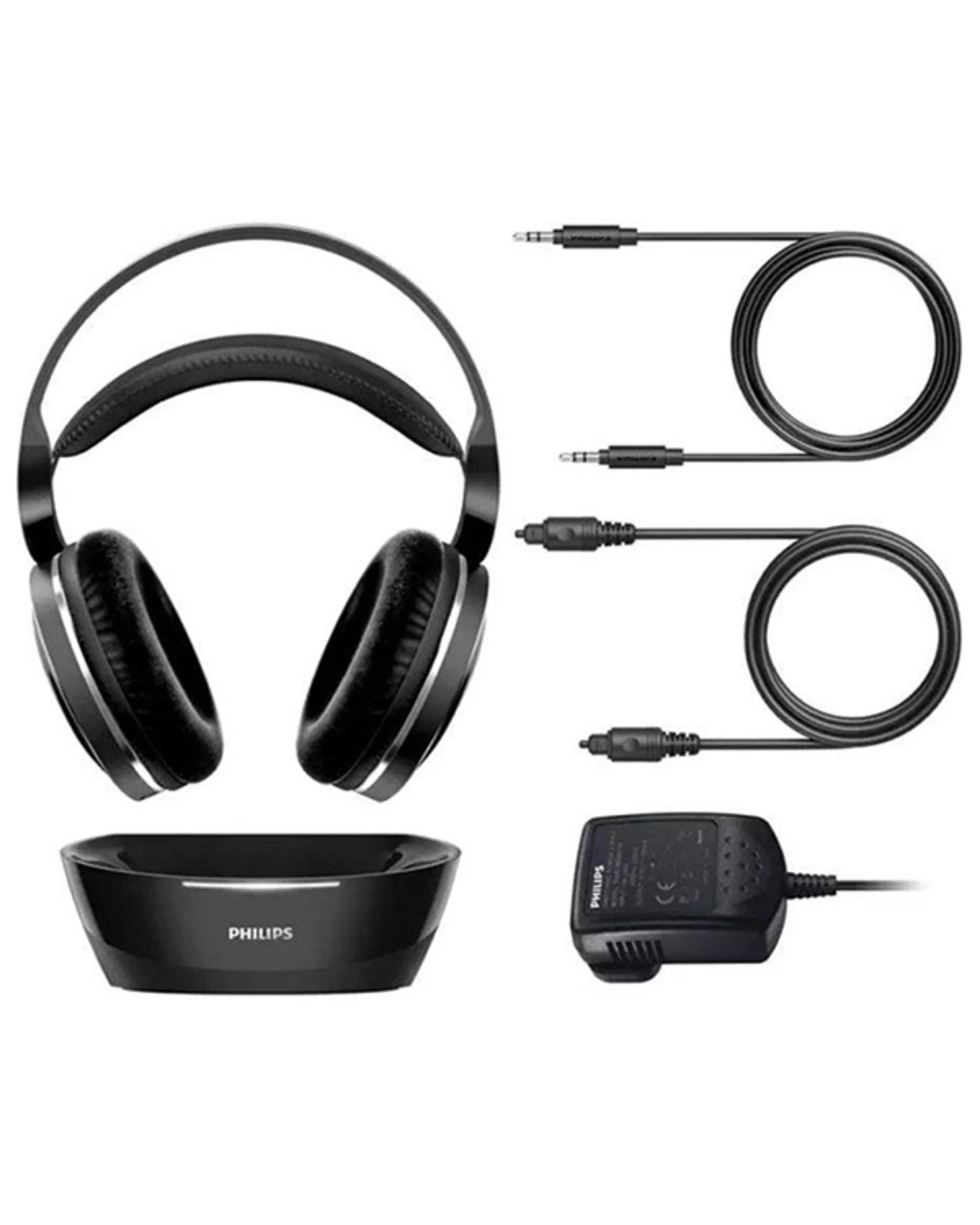 4 Philips SHD8850 Wireless TV Headphones, 4 of 5