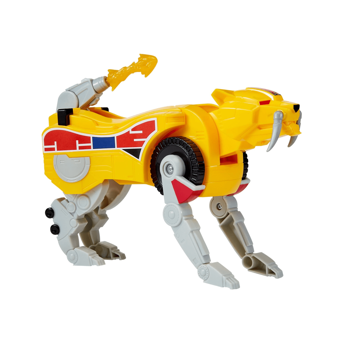 5 Playmates Toys Limited Mighty Morphin Power Rangers Re-Ignition Combinable Dinozord Sabertooth Tiger Toy, 5 of 10