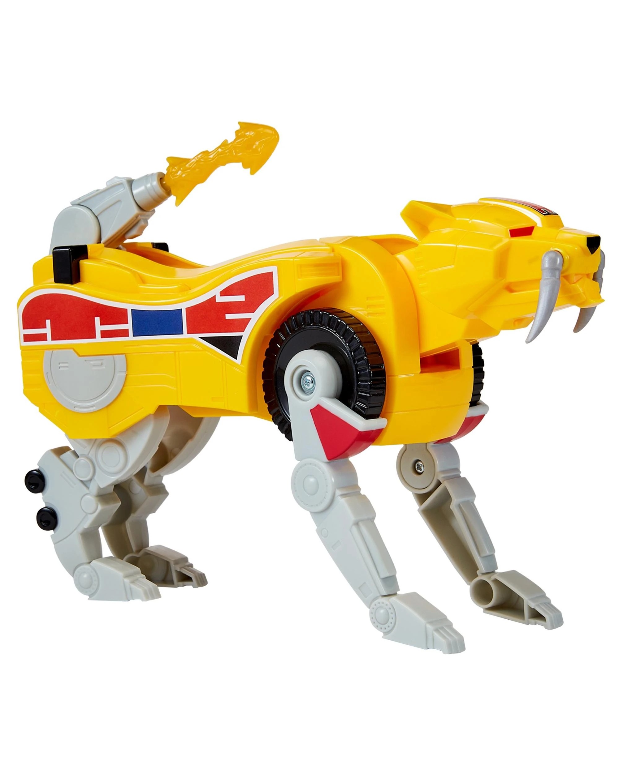 5 Mighty Morphin Power Rangers Re-Ignition Combinable Dinozord Sabertooth Tiger Toy, 5 of 10