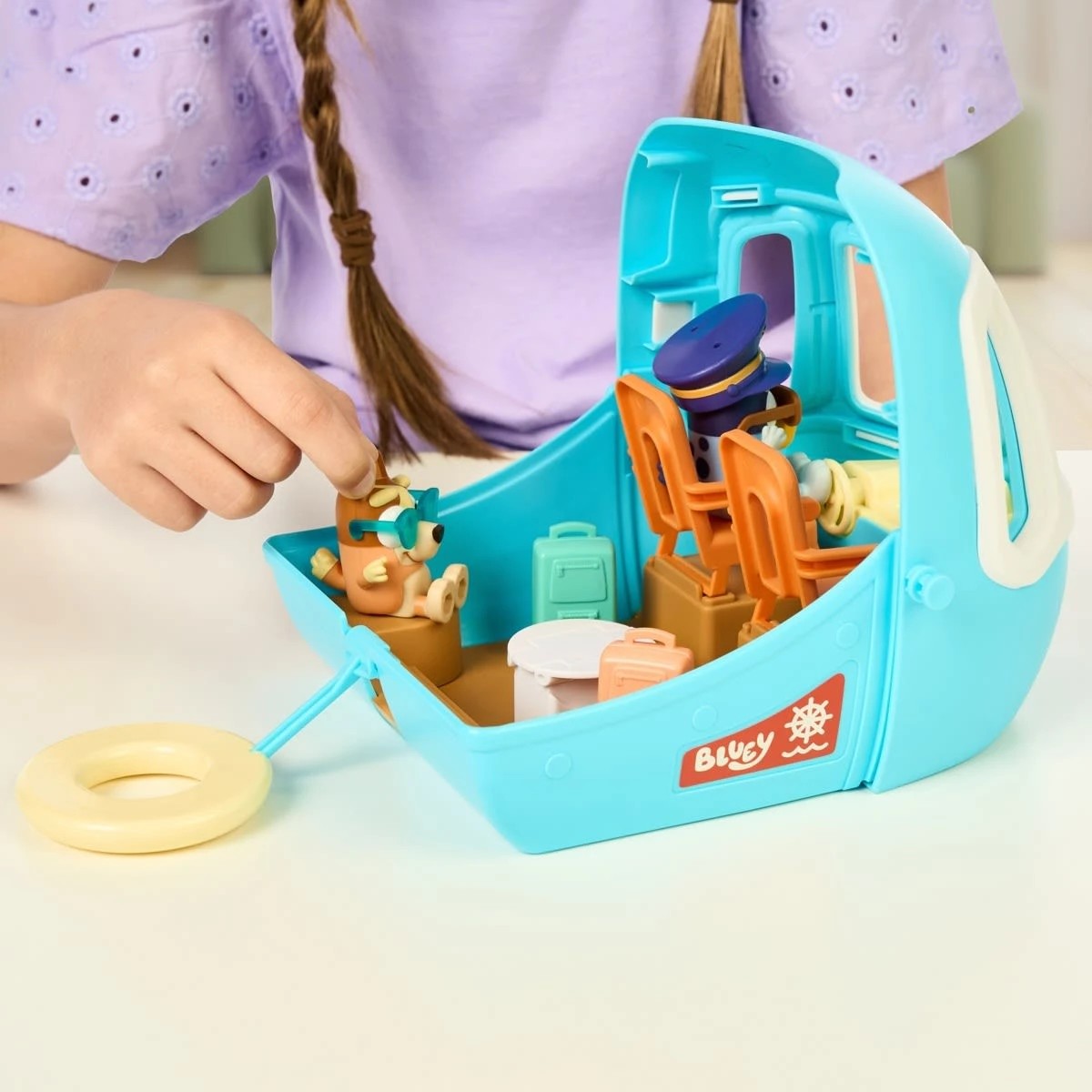 9 Bluey 3-In-1 Airplane Transforming Playset, 9 of 10