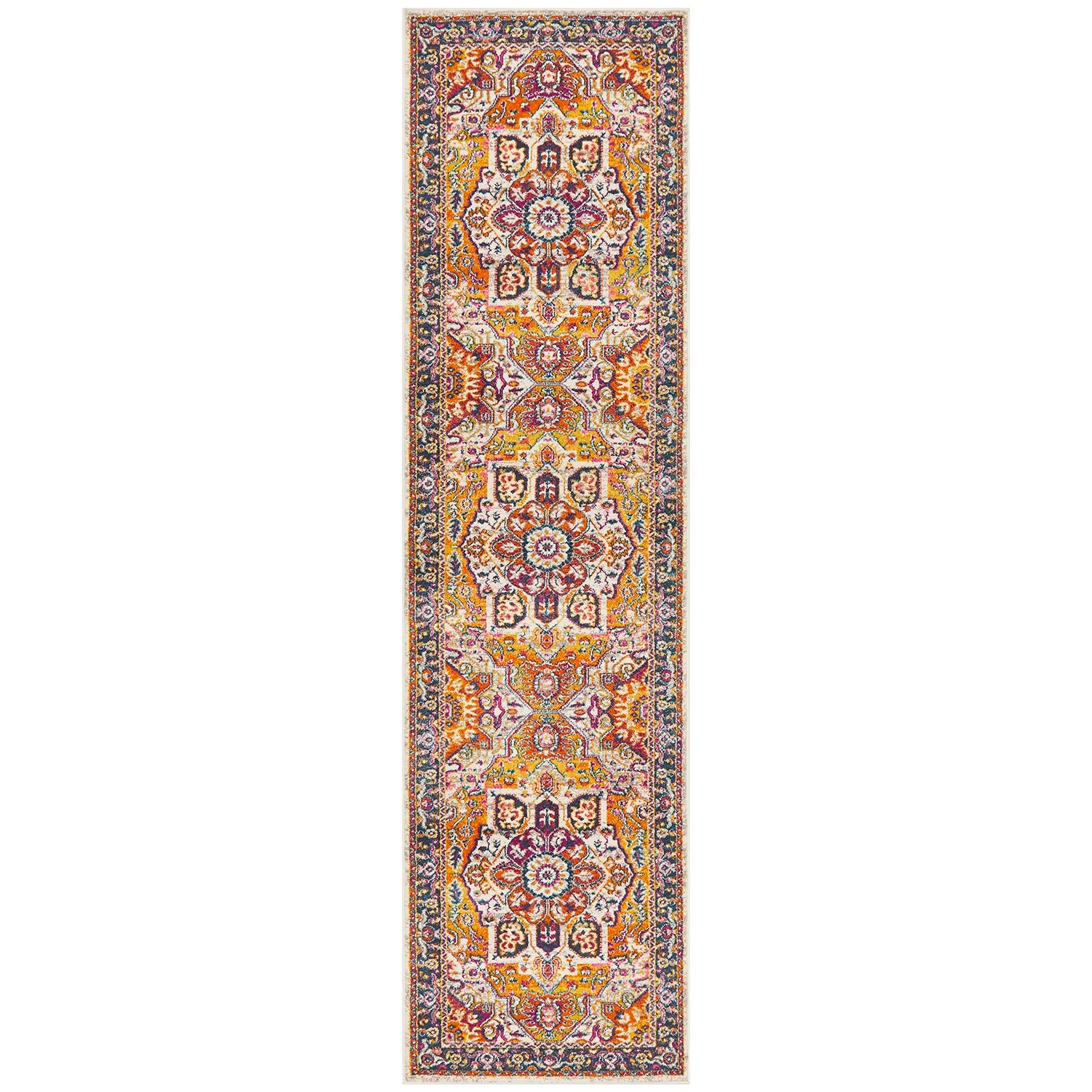 2 Common Ground Rugs Atlas 207 500x80cm - Extra Large Runner Rug - Natural, 2 of 7