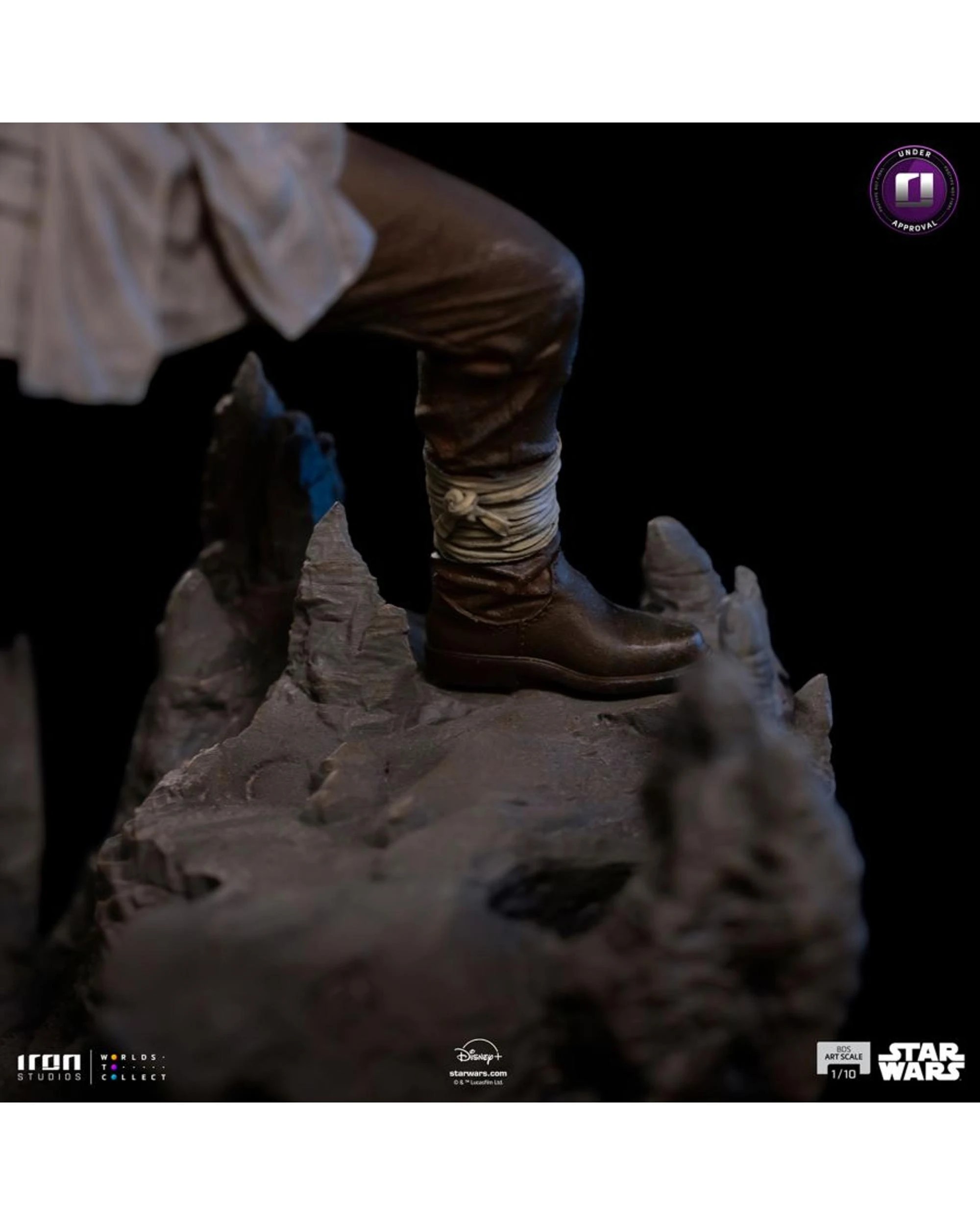 9 Iron Studios Star Wars Obi-Wan Obi-Wan Kenobi 1:10 Scale Statue, 9 of 10