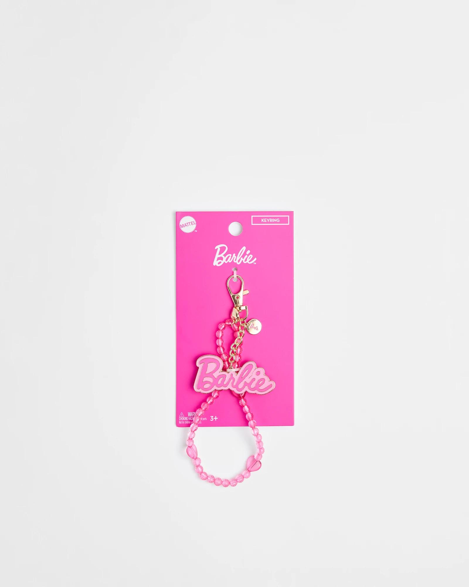 2 Kids Licensed Barbie Keyring PINK, 2 of 2