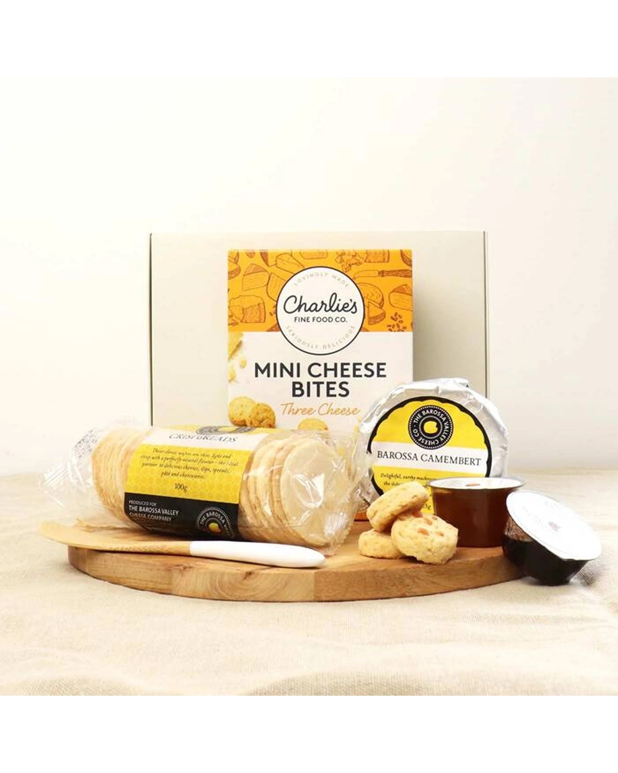 3 Edible Blooms Cheese Gift Box With Barossa Camembert Wooden Board - Multi, 3 of 5