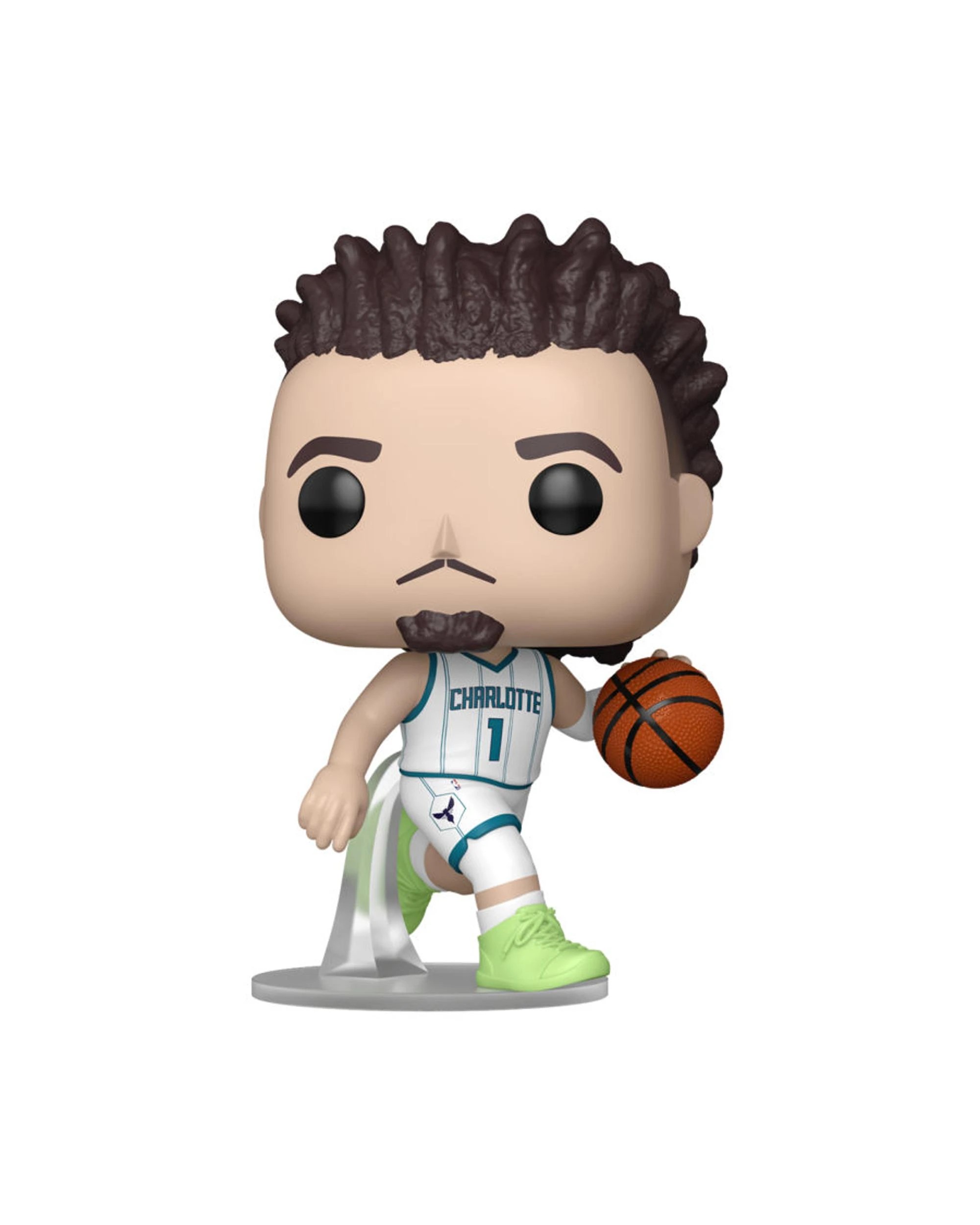 2 NBA Charlotte Hornets LaMelo Ball - Home -  Funko POP! Vinyl, 2 of 3