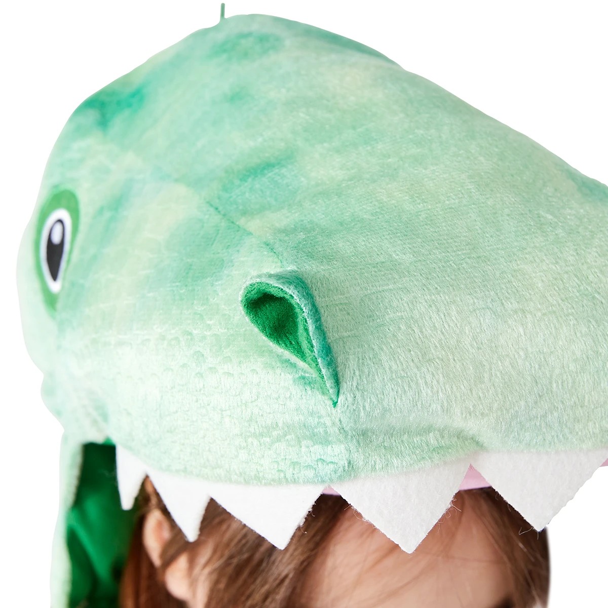 4 Plush Head Mask - Dino, Ages 3+, 4 of 8