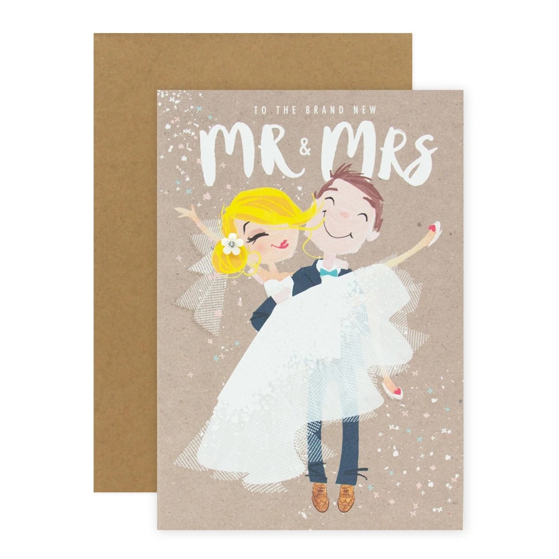 1 Connections from Hallmark Wedding Card - Mr & Mrs, 1 of 3