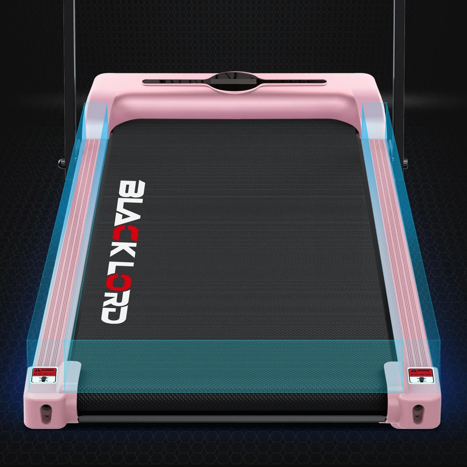 8 Black Lord Treadmill Electric Walking Pad Folding Fitness Machine Home Gym - Pink, 8 of 9