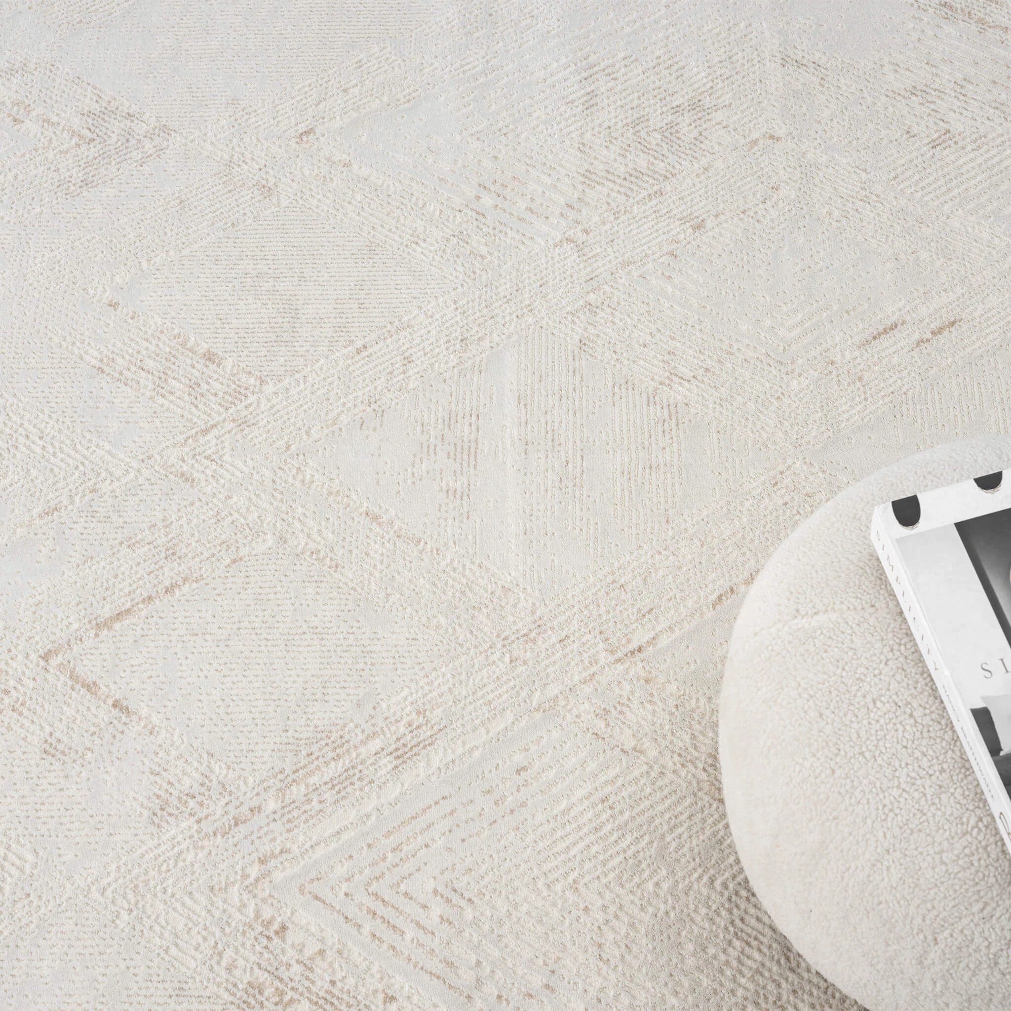 3 La Grace Home Berlin Premium Rugs - 240x330cm - Pearl, 3 of 10