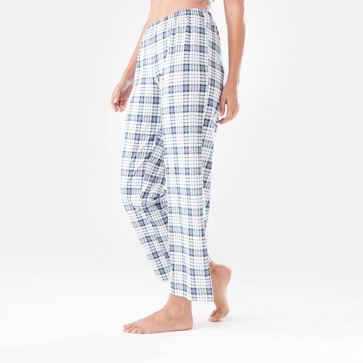 2 Print Knit Pants NAVY CHECK NAVY BLAZER, 2 of 4