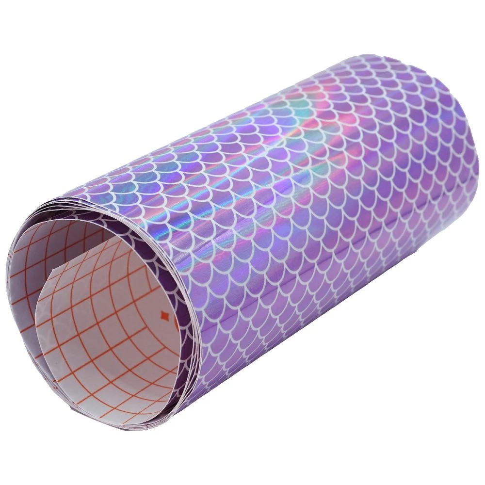 3 Qcut Specialty Vinyl Purple Mosaic, 3 of 3