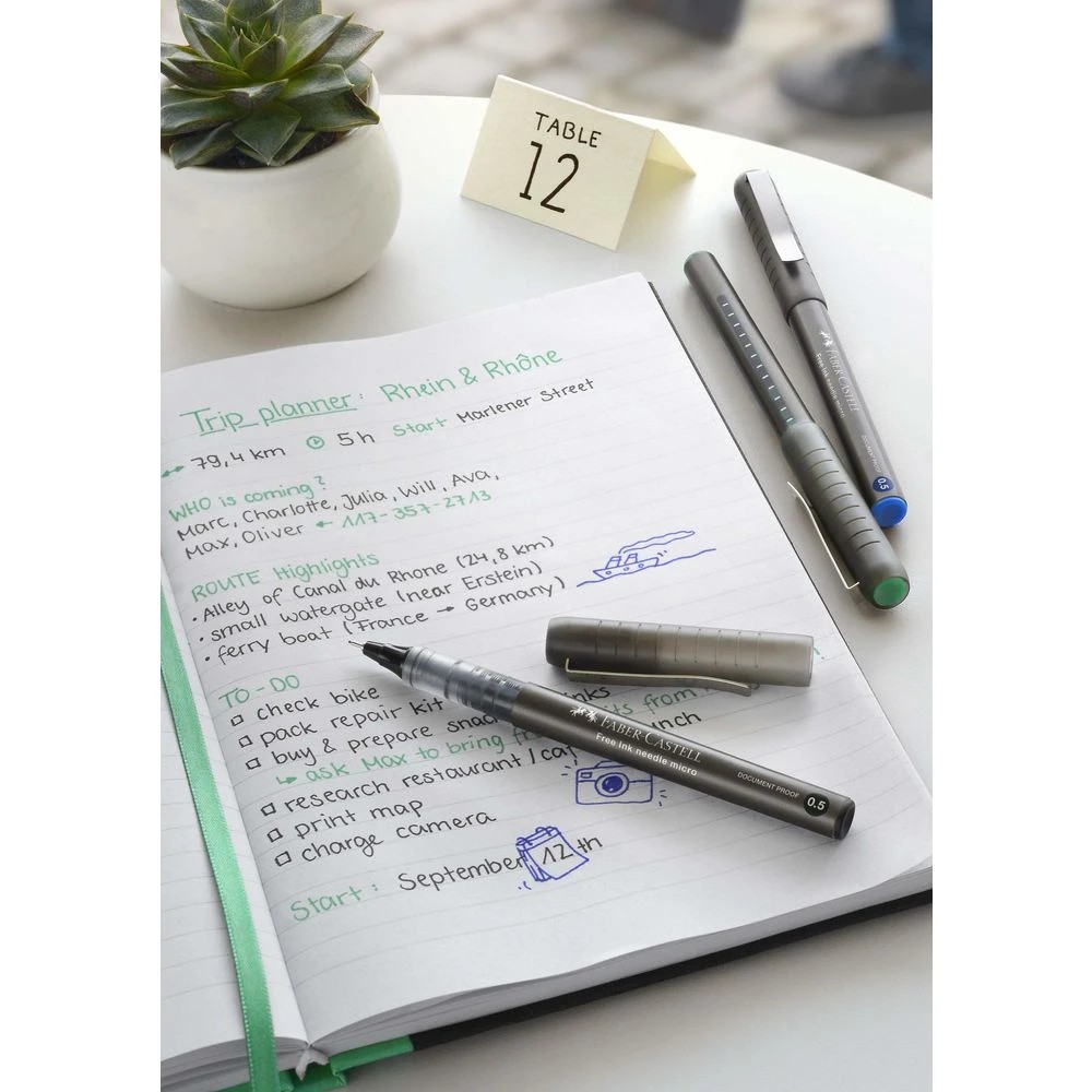 7 Faber-Castell Free Roller Rollerball Pen 0.7mm Black, 7 of 8