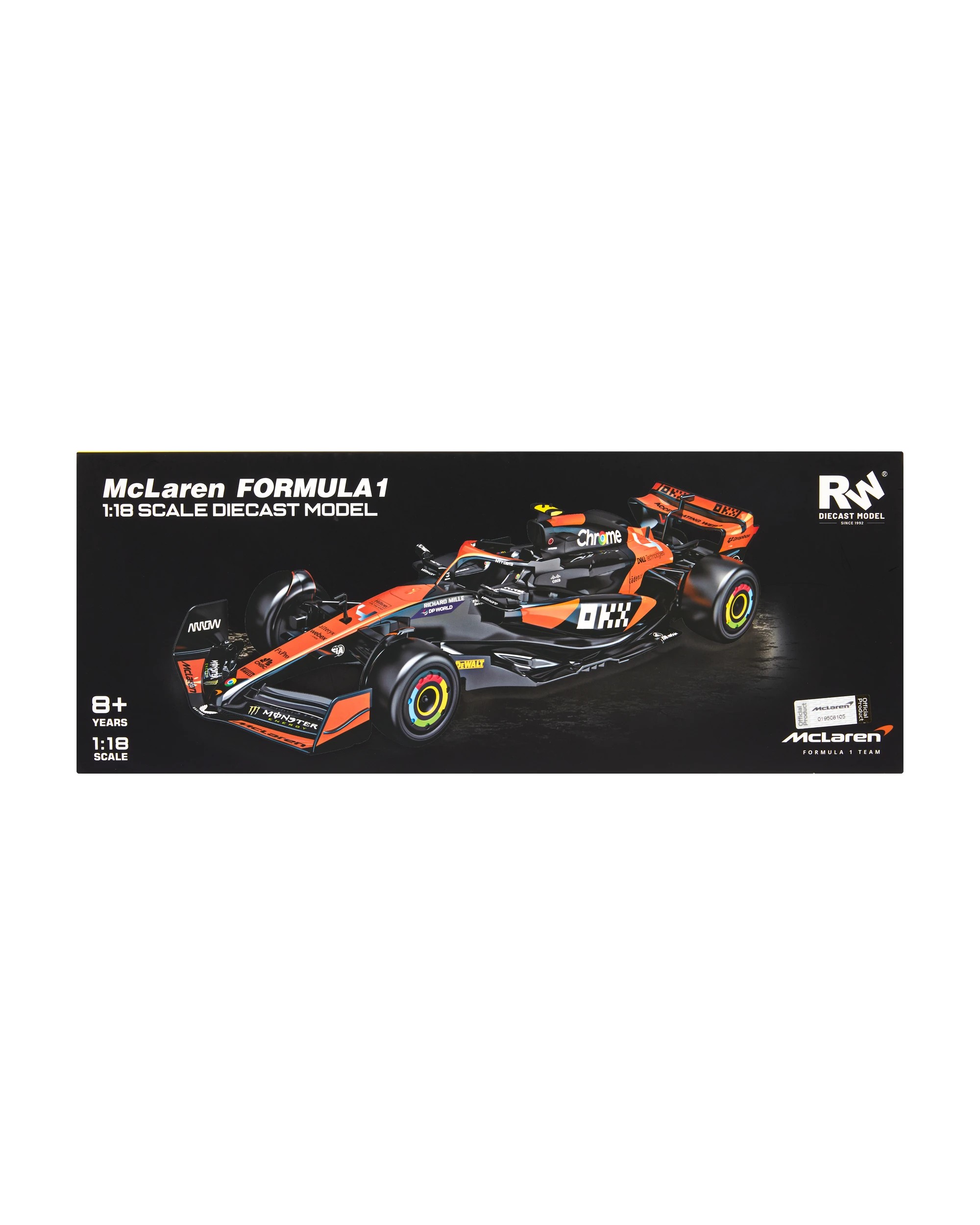 9 McLaren Formula 1 1:18 Scale Die-Cast Model, 9 of 9