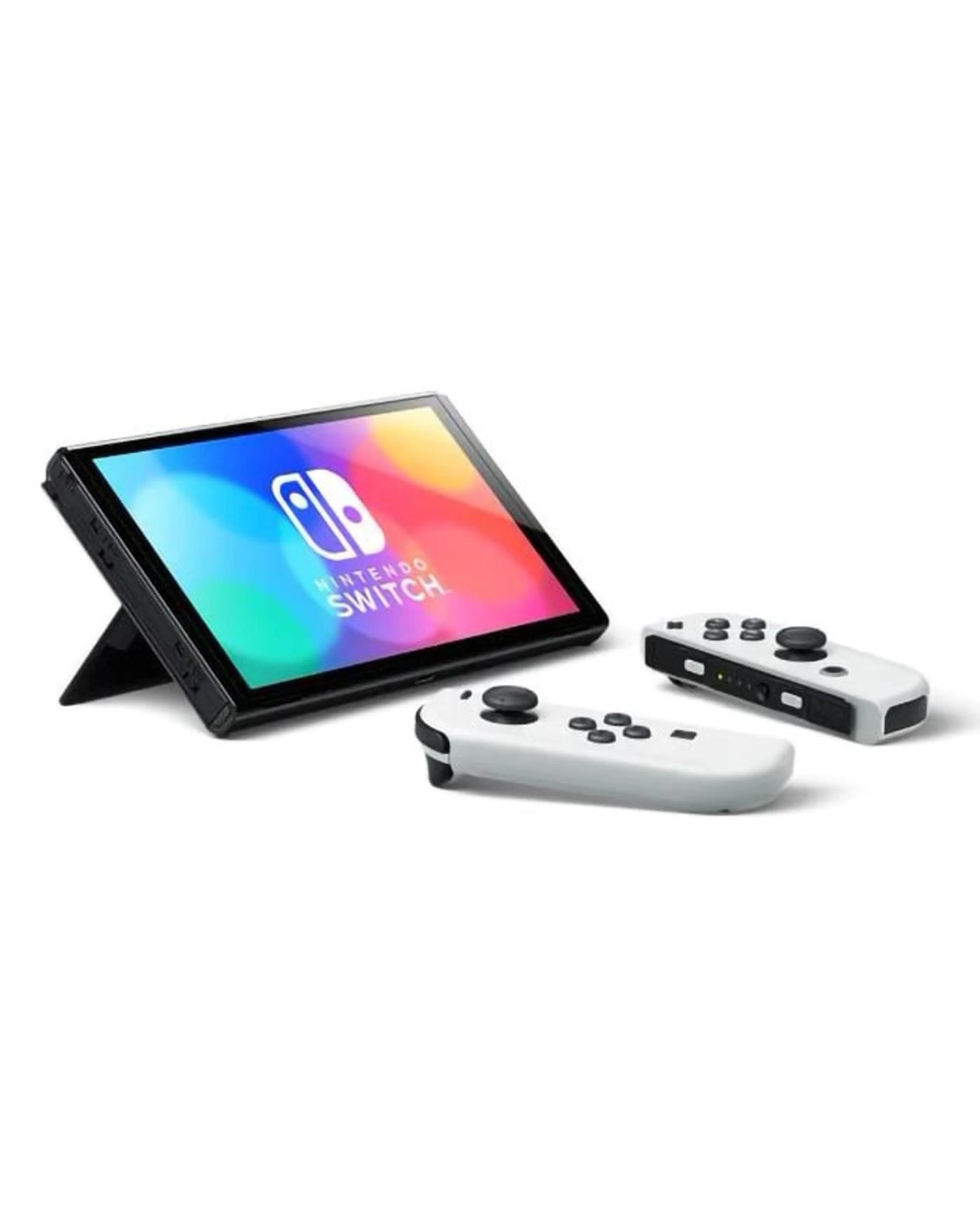7 Nintendo Switch OLED Model White Console - White, 7 of 7