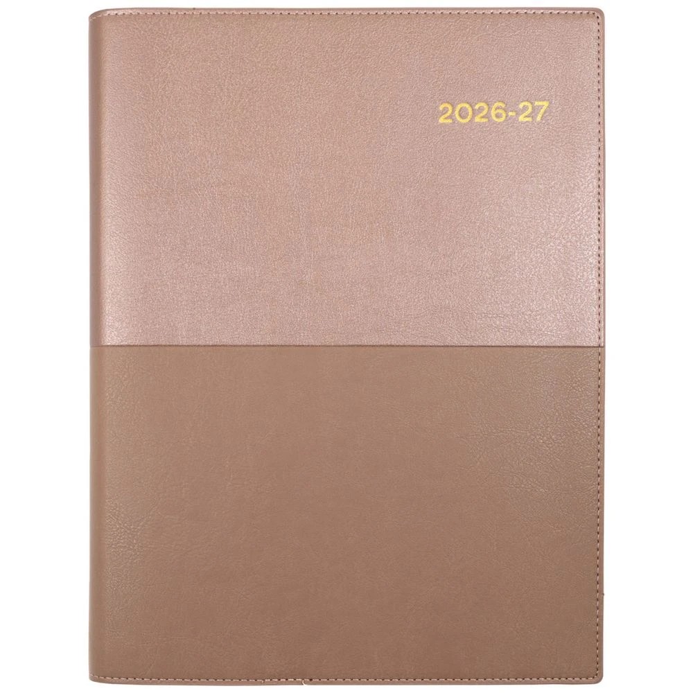 1 Collins A5 Day to Page Vanessa FY26/27 Diary Rose Gold, 1 of 4