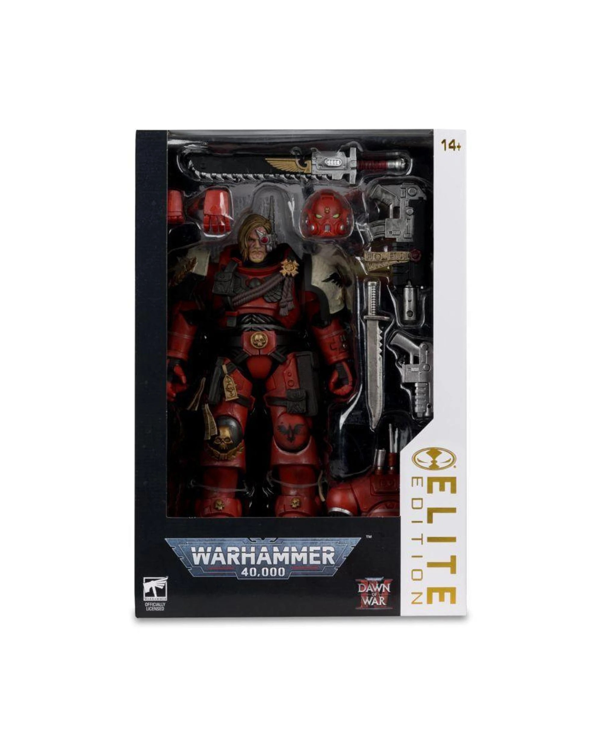 7 McFarlane Warhammer 40,000 Dawn of War IV Captain Cyrus Elite Edition 7 inch Action Figure, 7 of 8