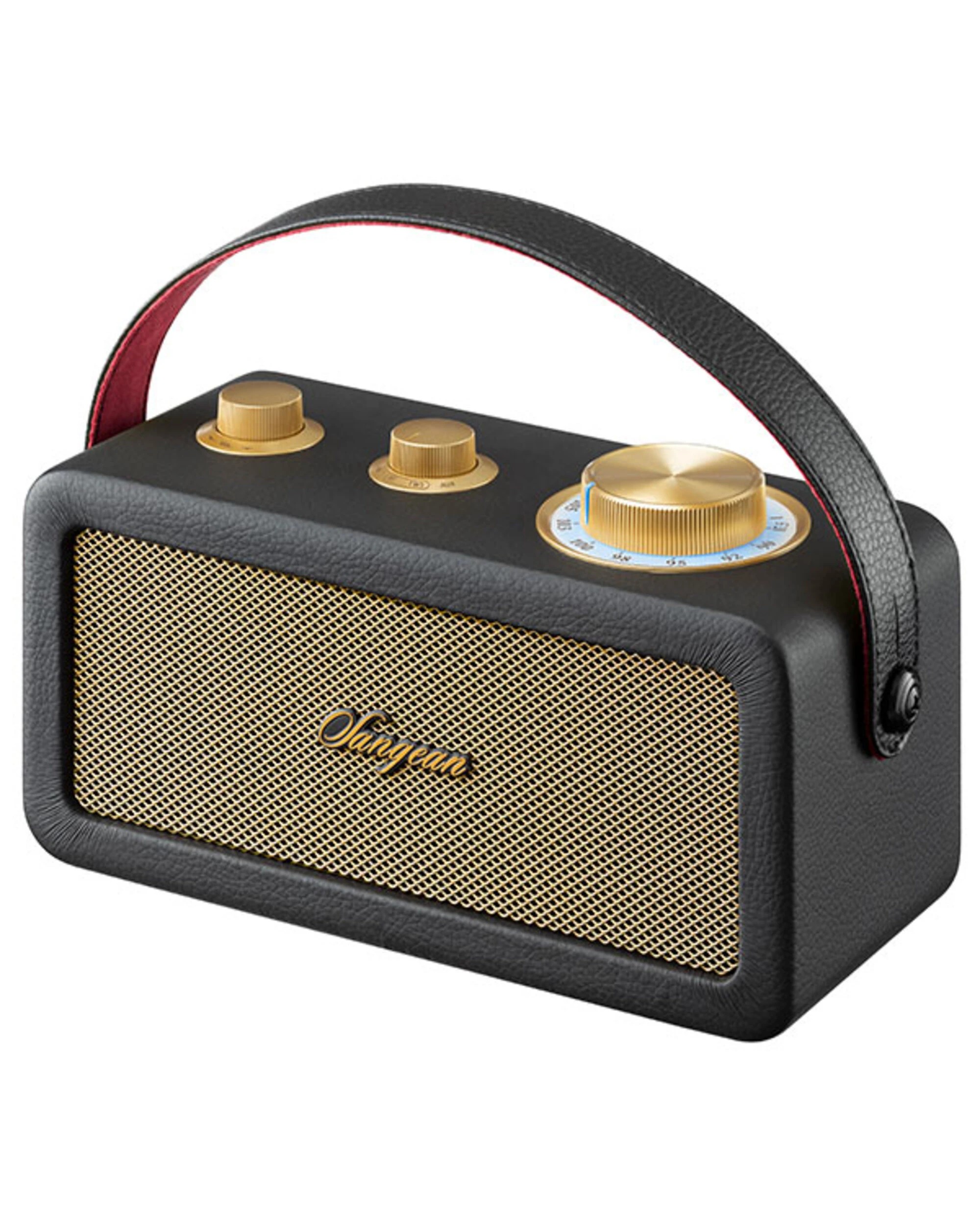 2 Sangean RA-101 BT Speaker w FM Radio - Black, 2 of 5