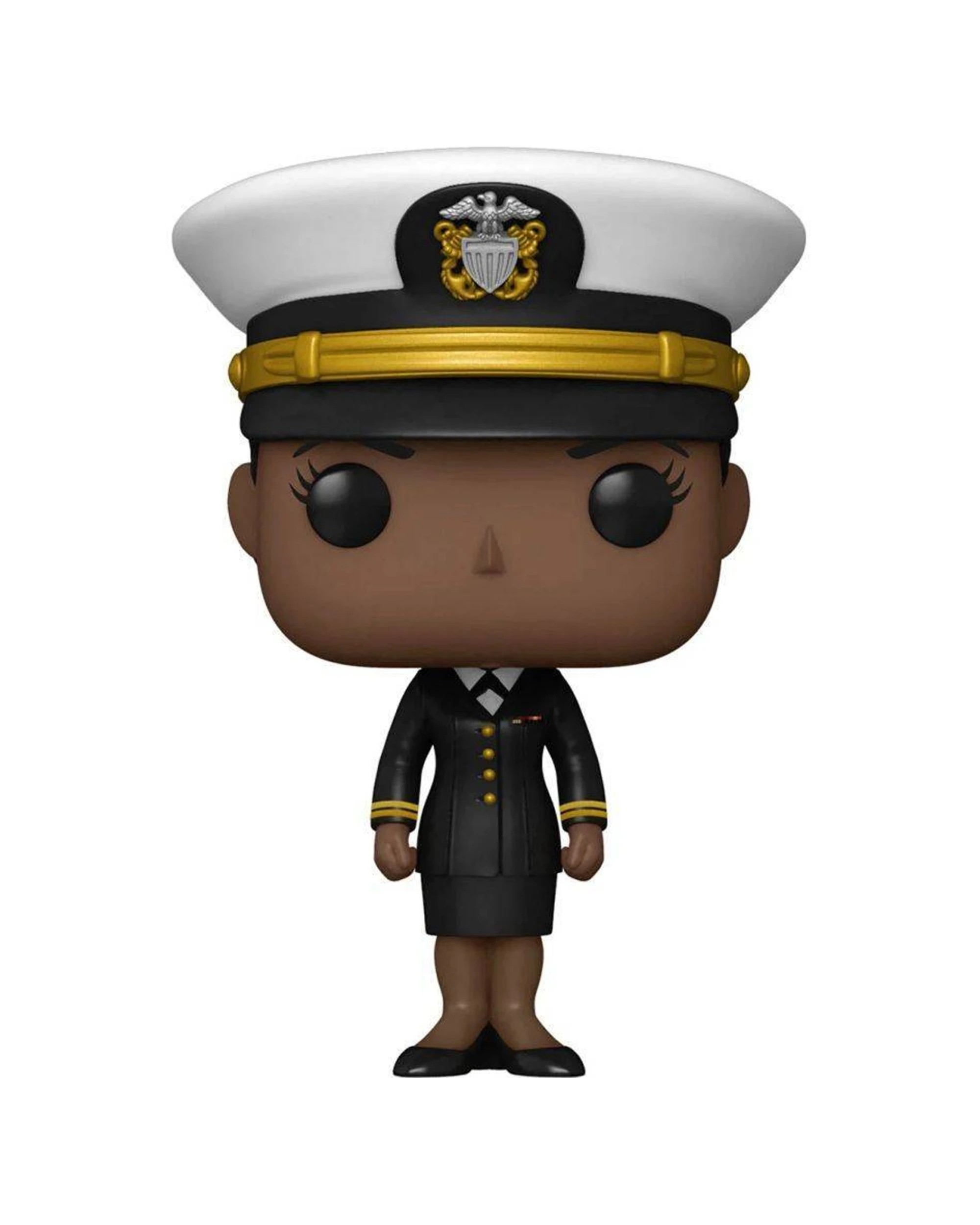 1 Pop Vinyl Figurine US Military Navy Female African American 10cm Toy Collectible - Multi, 1 of 3